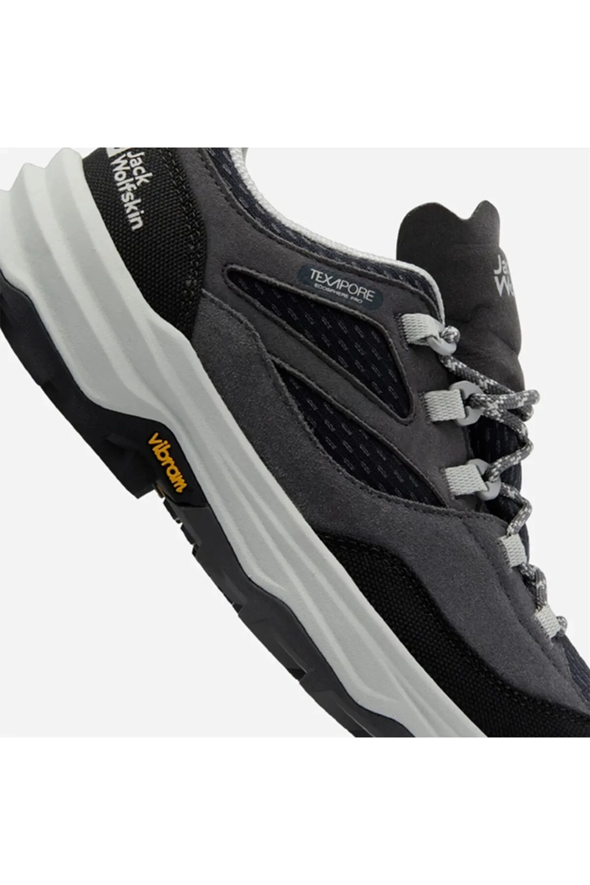 کفش Sportdoor خاکستری زنانه در فضای باز CYROX TEXAPORE جک ولف اسکین Jack Wolfskin