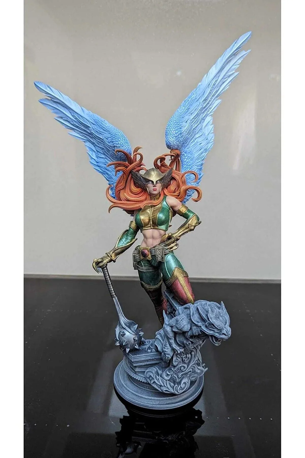 فیگور DC COMICS HAWKGIRL FIGURE OBJECT 25 سانتی متری سایز بزرگ FOLİNZA