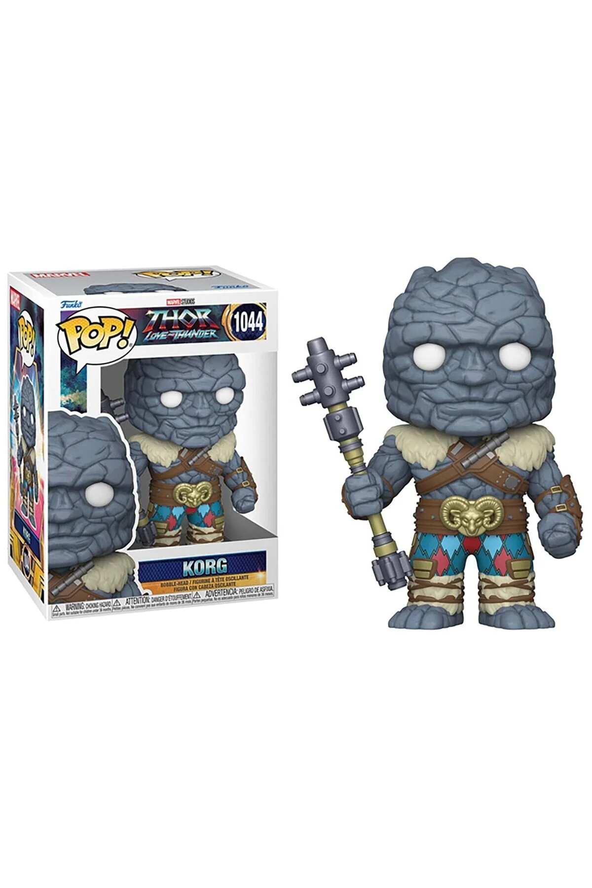 فیگور FUNKO POP! وینیل شماره 1044 ثور لاو و تندر کرگ MASKOETİCARET