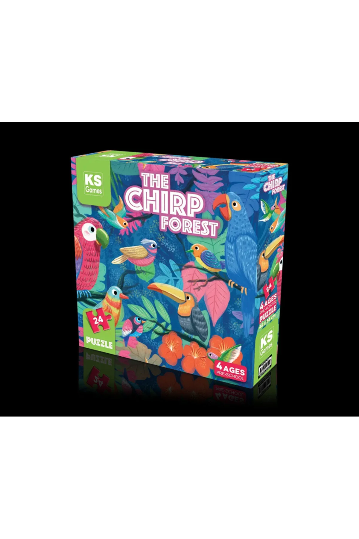 پازل PRS 32709 THE CHIRP FOREST PRE SCHOOL PUZZLE KS اورجینال Ks Games