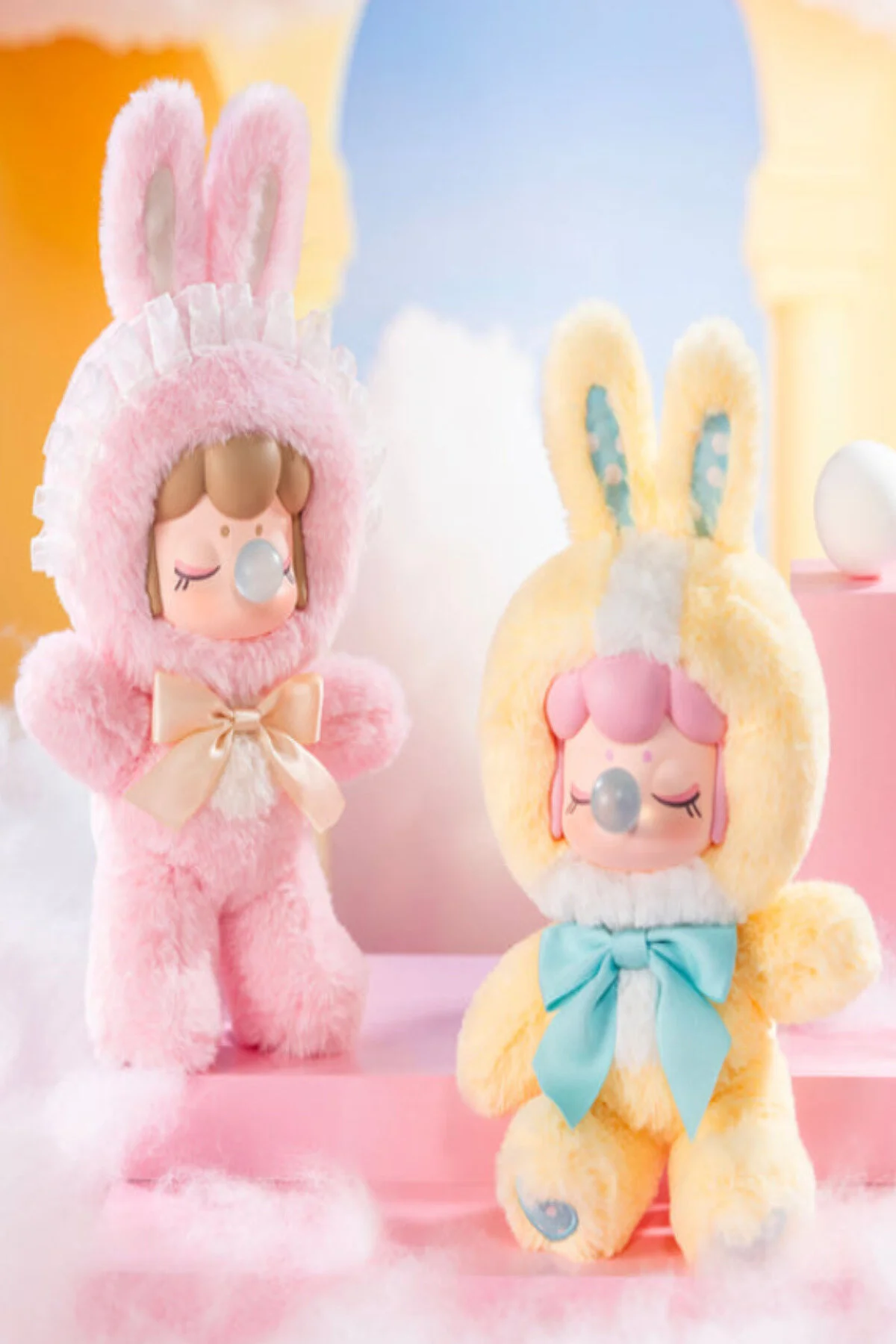 اسباب بازی های پشمی DIMOO WORLD SURPRISE KEYCHAIN CLOSED BOXED LABUBU TREND NEW DISNEY PACKAGE 1 PIECE Genel Markalar