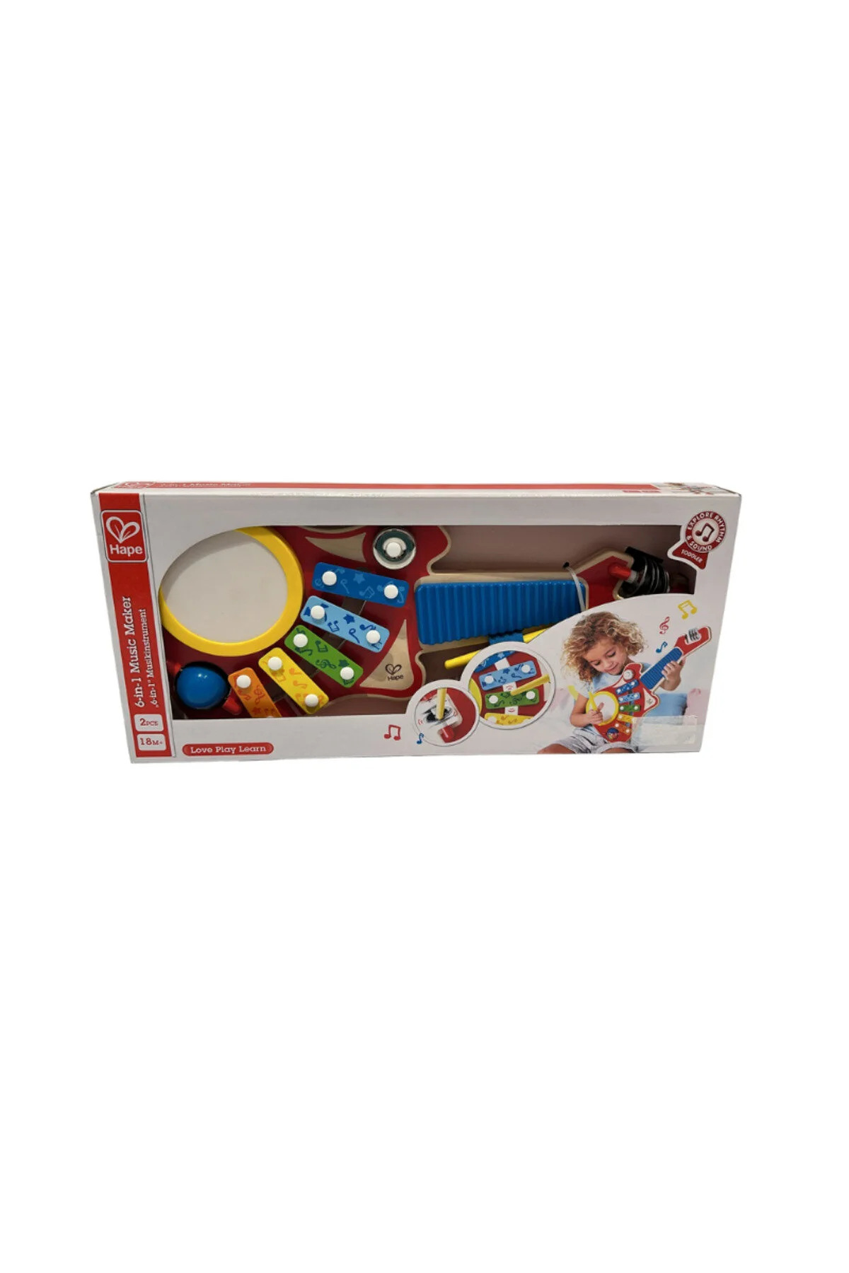 اسباب بازی های موسیقی ساز 6IN1 Hape