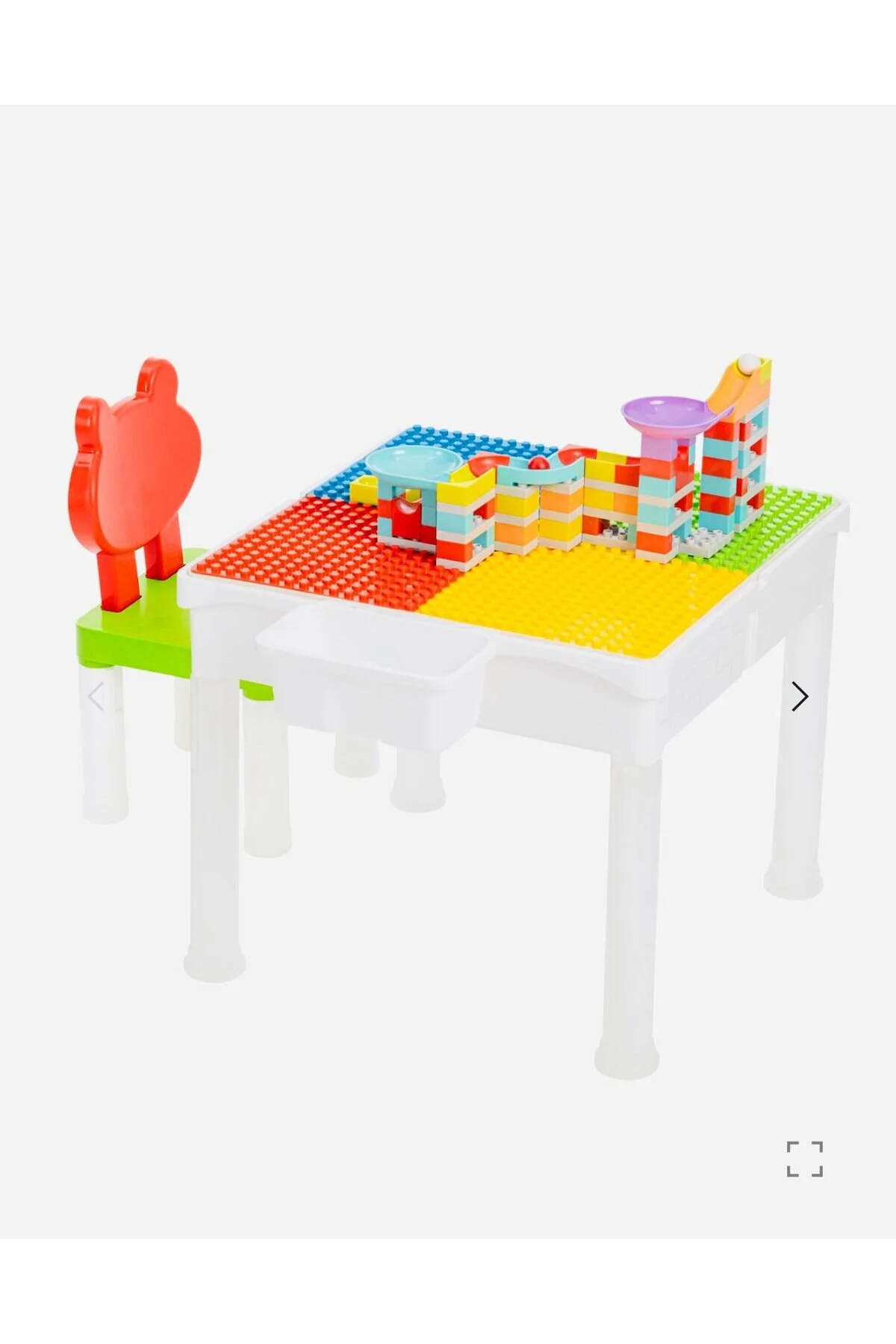 لگو و اسباب بازی های ساخت محور MEGA ACTIVITY TABLE 108 PIECE BLOCK LEGODUPLO سازگار از ترکیه Genel Markalar