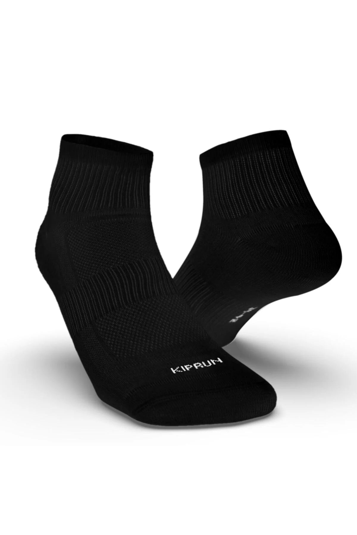 جوراب سیاه KIPRUN RUNNING 3 PACKAGE RUN100 Decathlon