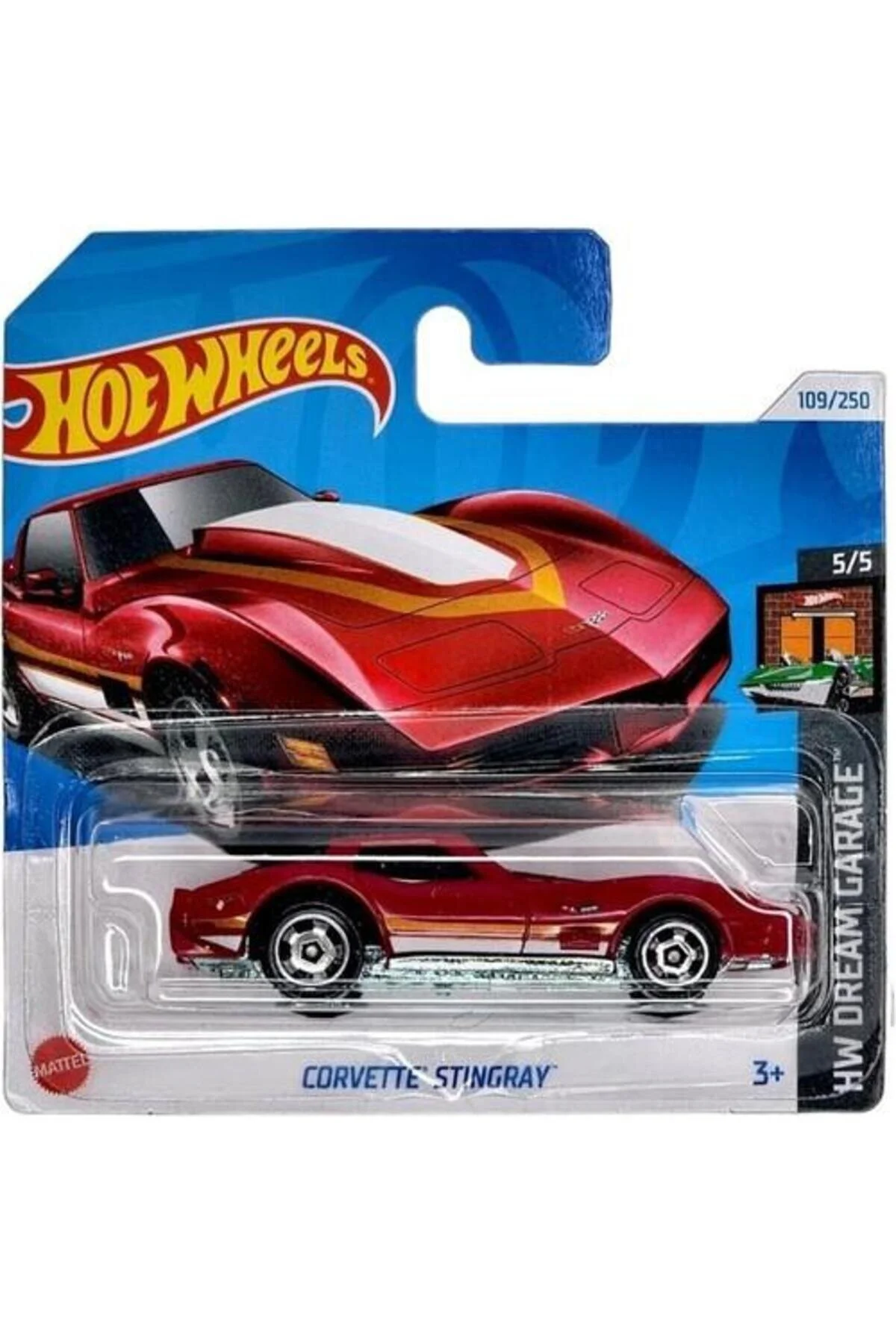 مدل خودرو تک ماشین کوروت STINGRAY HTB52 از ترکیه HOT WHEELS