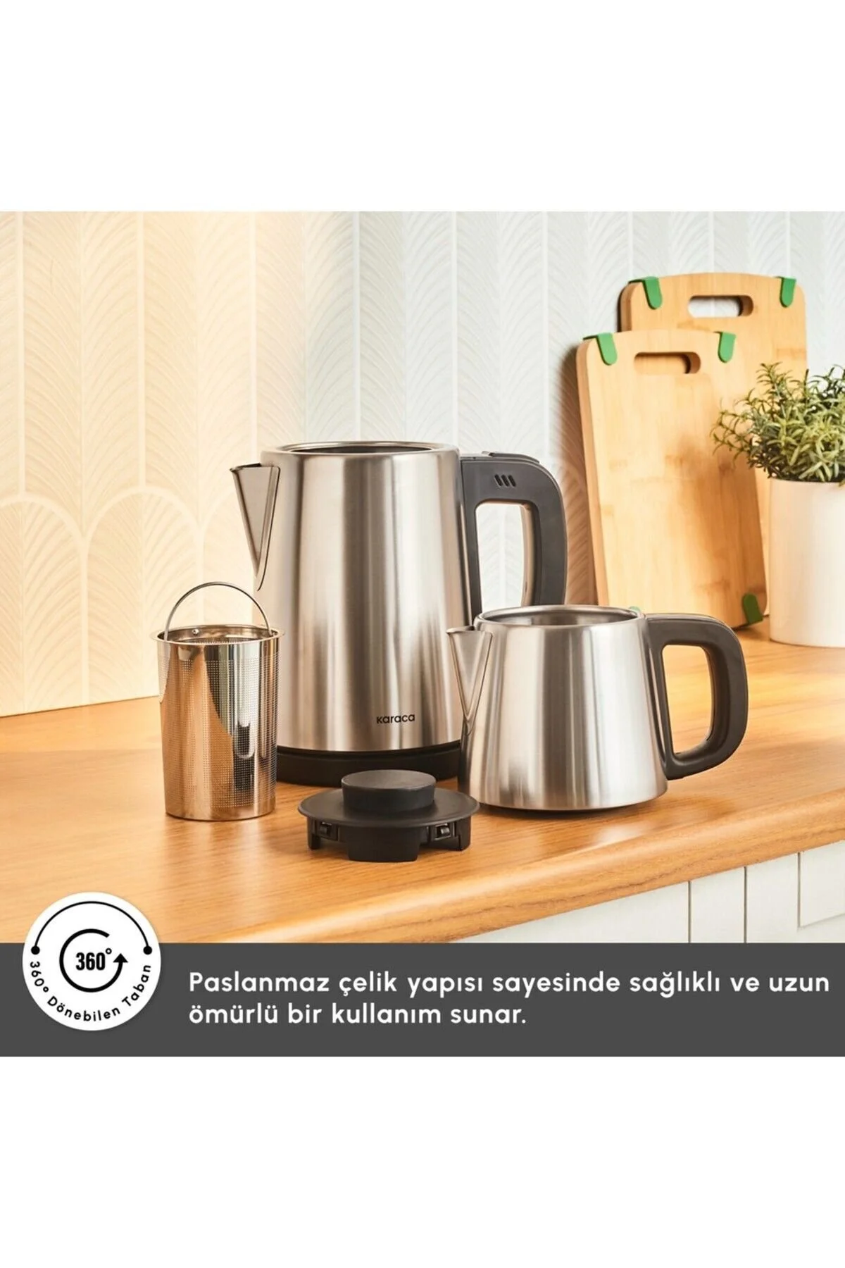 چای ساز دستگاه دم کرده گاسترو کول گری Karaca