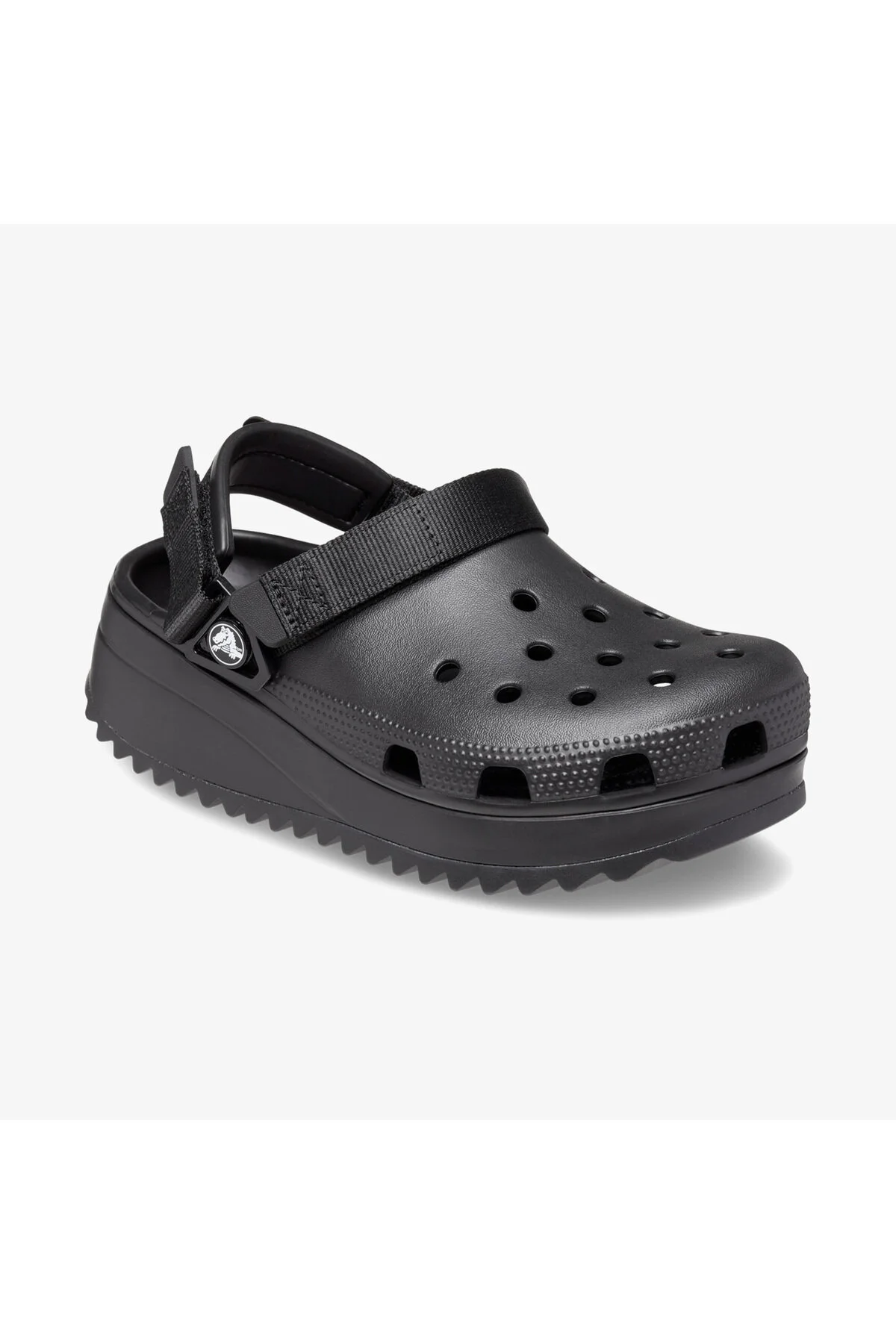 دمپایی زنانه سیاه کلاسیک شیره دار Crocs