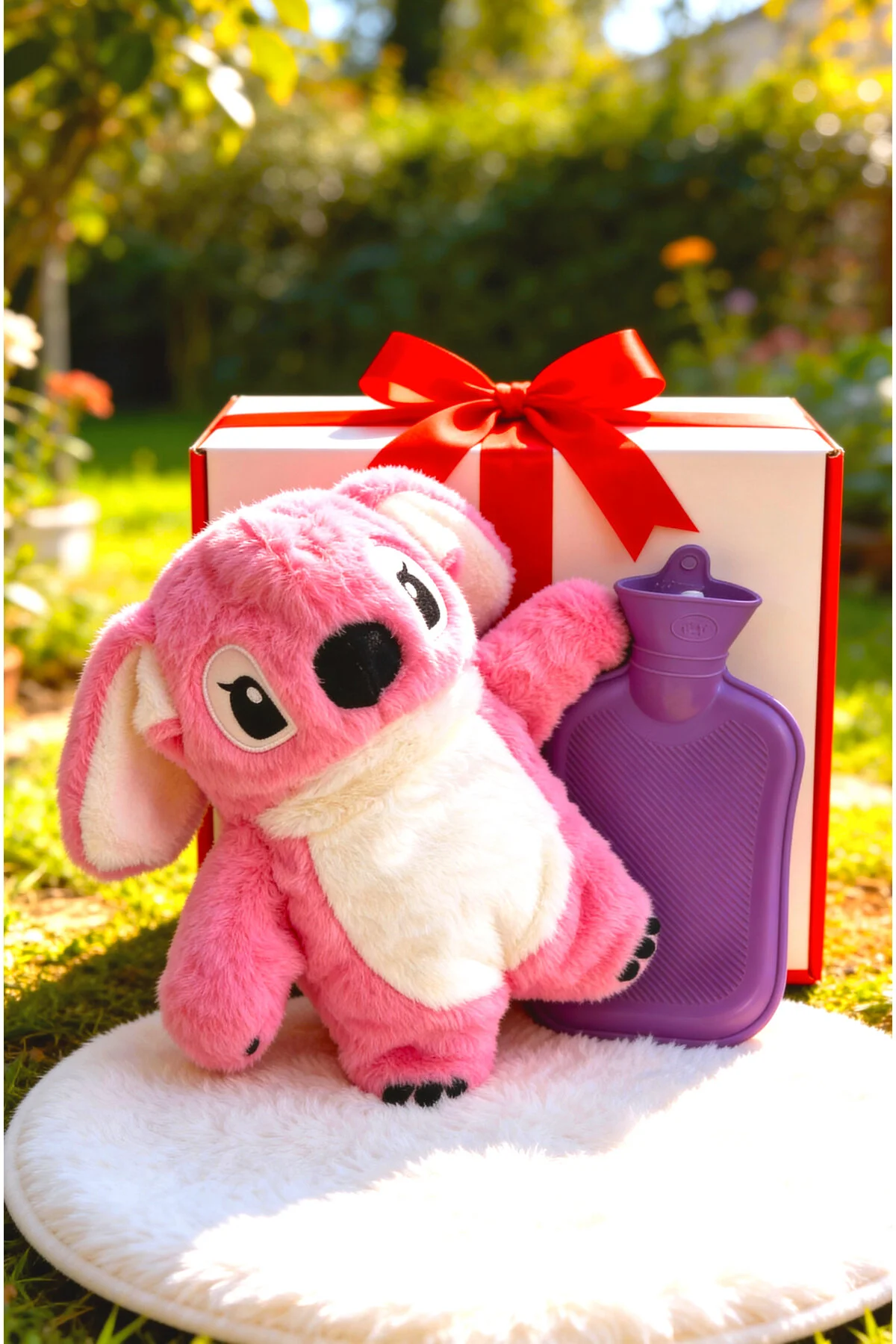 اسباب بازی های پشمی کیسه آب گرم جدید لیلو استیچ هدیه روز ولنتاین و سال نو PoppyPlays