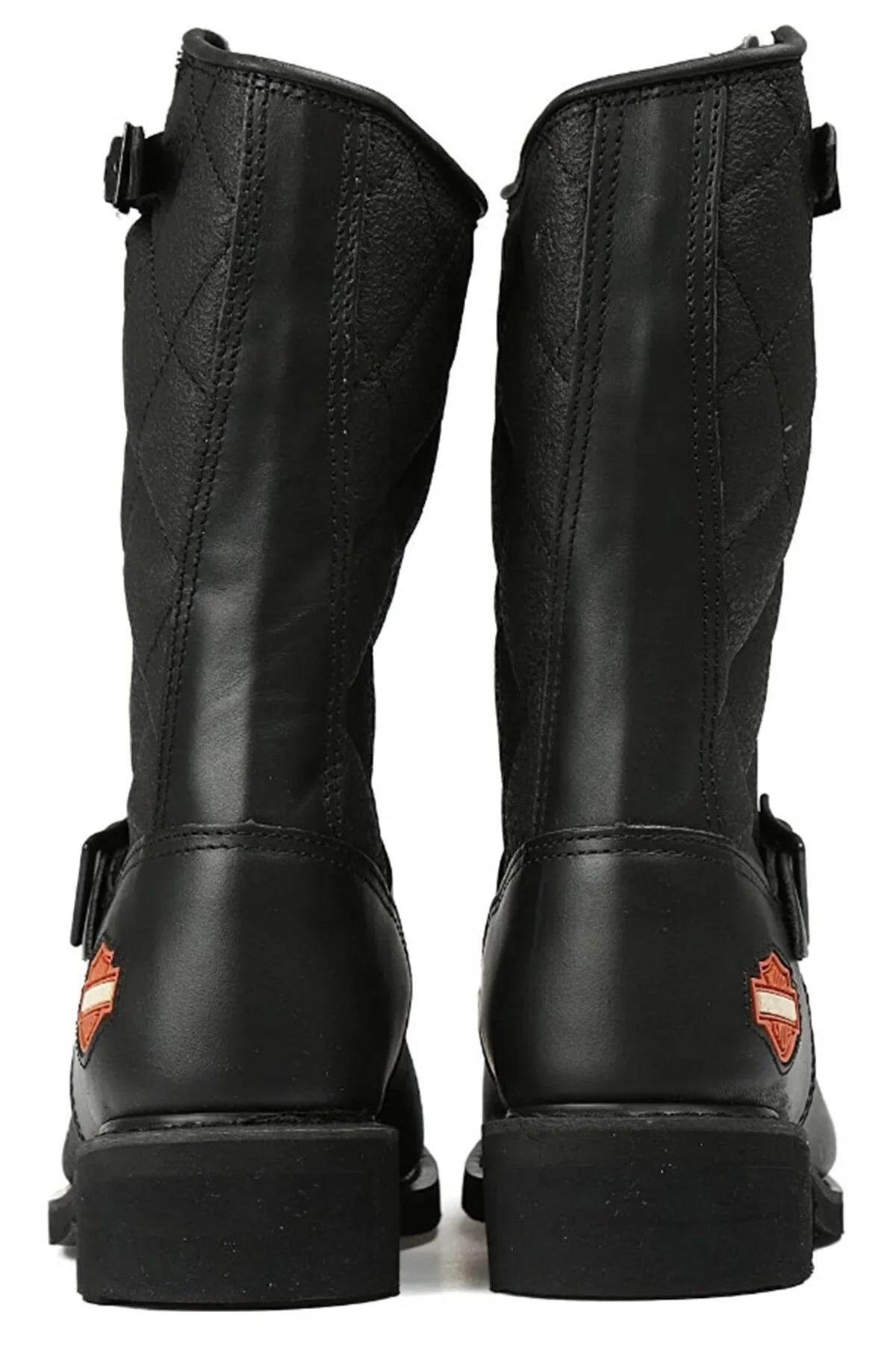 بوت پوتین زنانه چرمی سیاه لاکونیا هارلی دیویدسون Harley Davidson