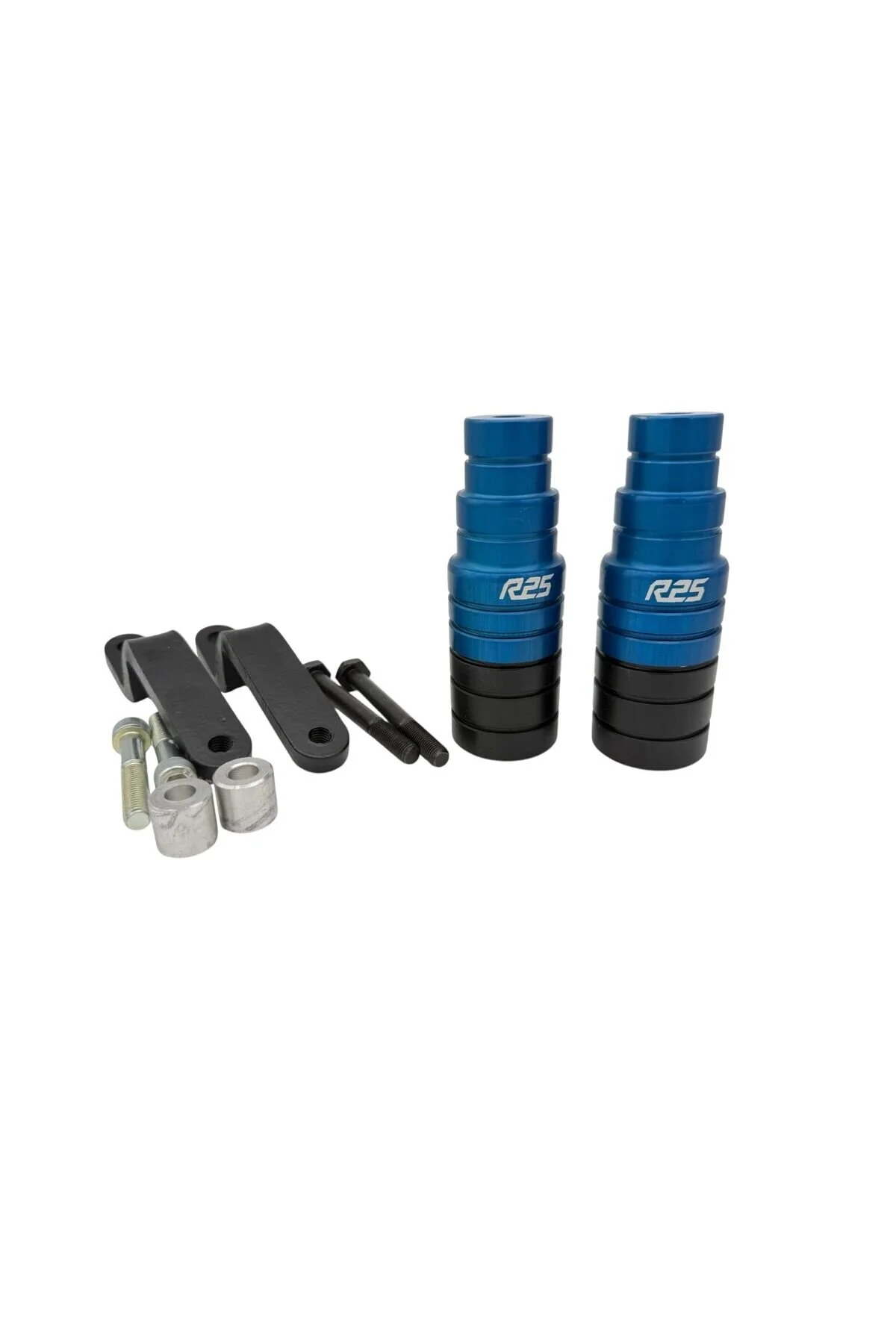 ضربه گیر موتورسیکلت یاماها R25 PROTECTION MOUNT BLUE TRK 2019 2024 Kaly