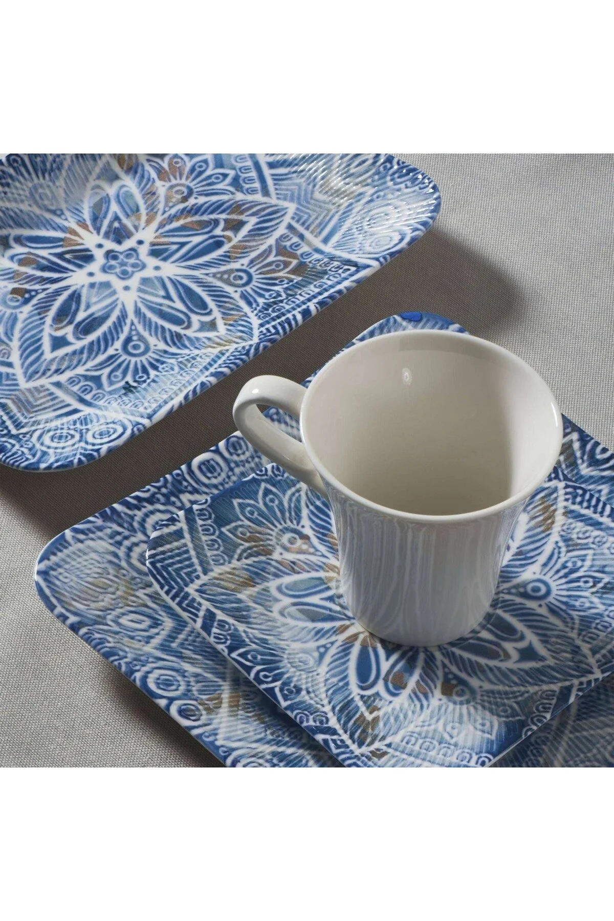 ست صبحانه سفید 36 SET اورجینال Güral Porselen
