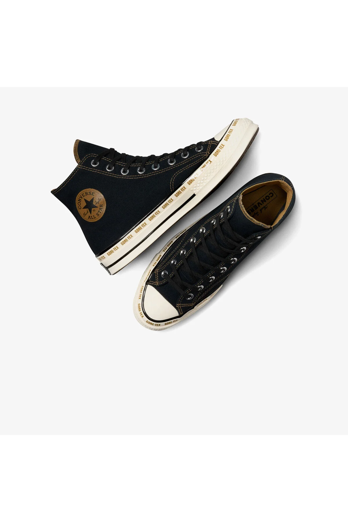 اسنیکر کفش ورزشی یونیسکس سیاه چاک 70 گورتکس کانورس Converse