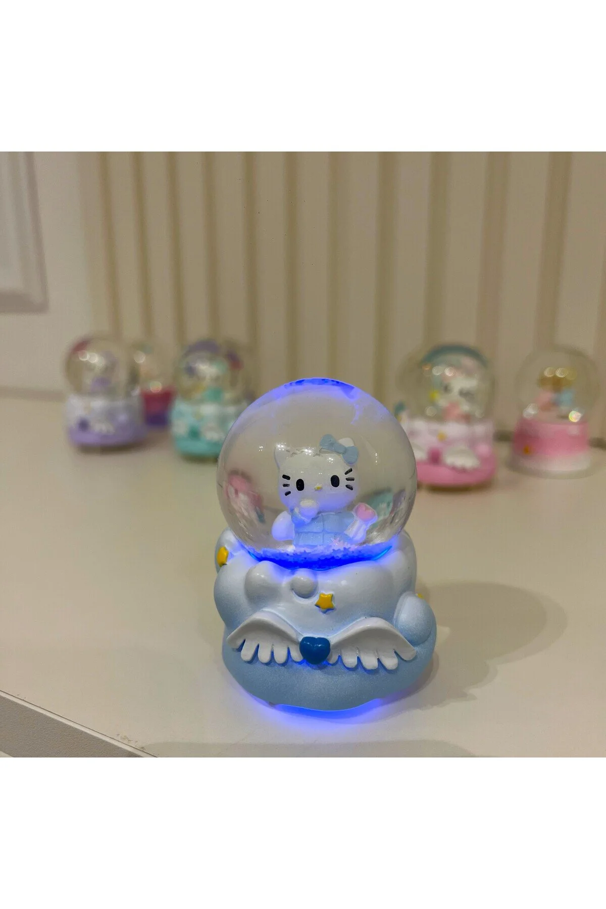 گوی برفی HELLO KITTY LIGHTED MINI SNOW GLOBE TKY0384 از ترکیه Taşmeran