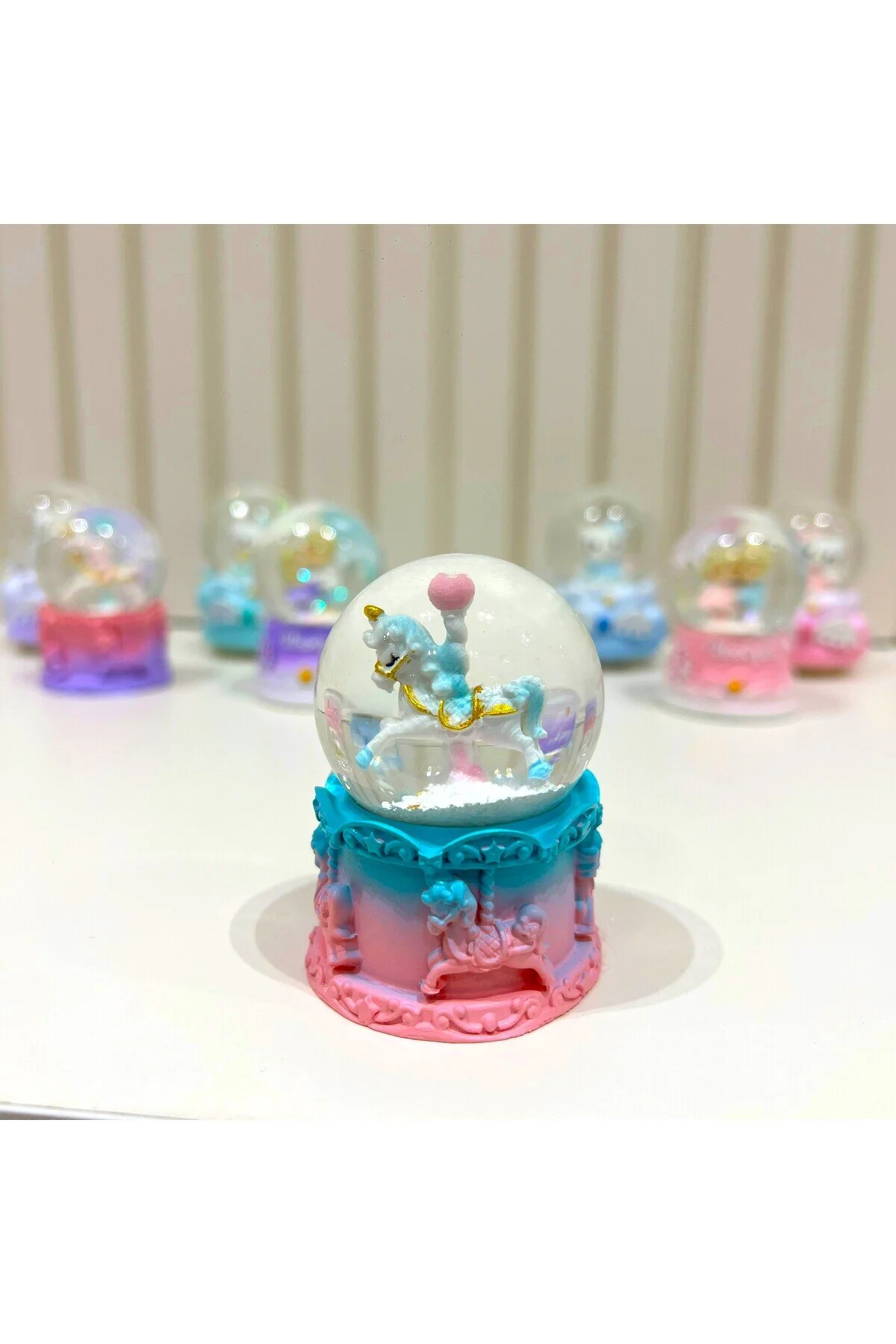 گوی برفی UNICORN LIGHTED MINI SNOW GLOBE TKY0381 از ترکیه Taşmeran