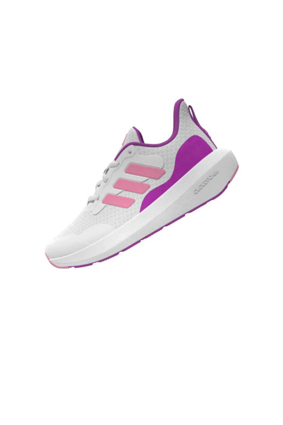اسنیکر زنانه FORTARUN 3.0 J سفید PINK کفش ورزشی JI2179 آدیداس adidas