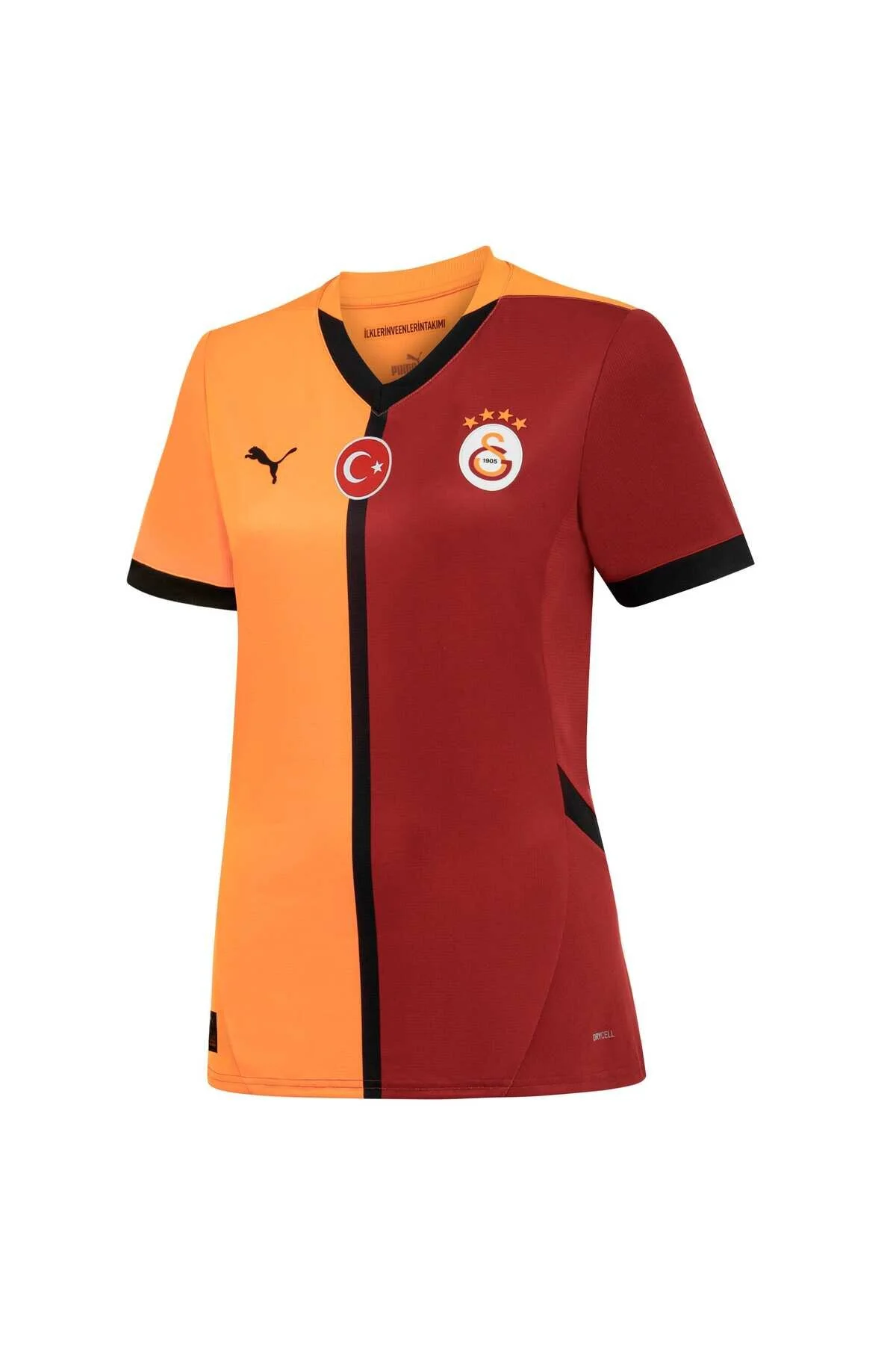 پیراهن فوتبال قرمز زنانه GSK HOME JRSY W WO S Galatasaray