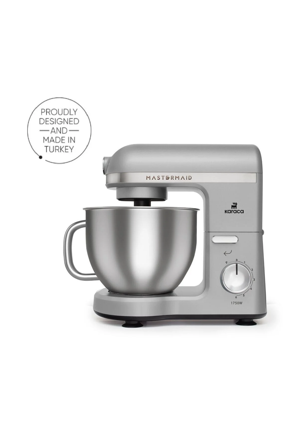 میکسر پایه دار Mastermaid Chef Pro 1750W (خاکستری، دو بازو)