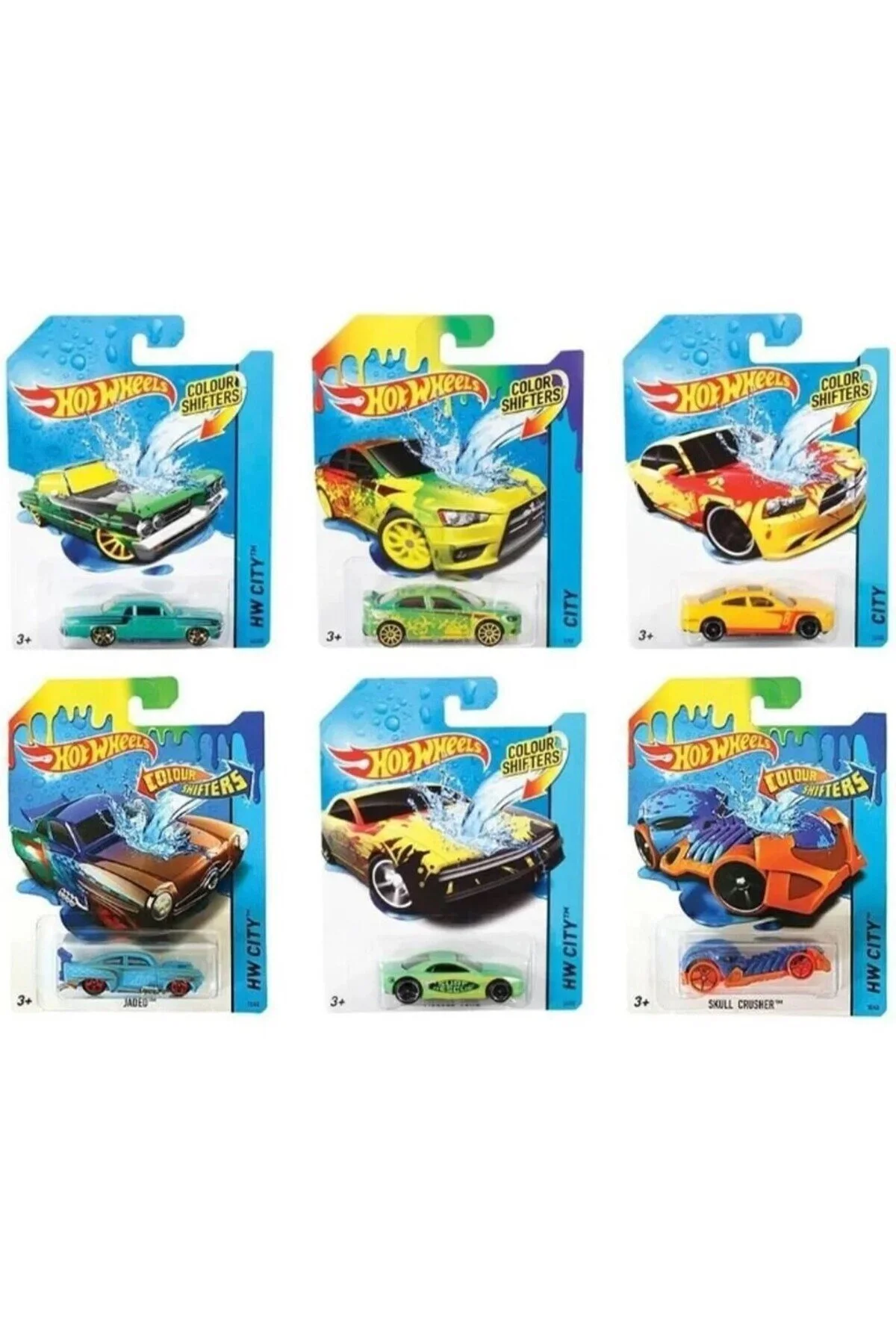 هات ویلز: ماشین های تغییر رنگ دهنده  HOT WHEELS