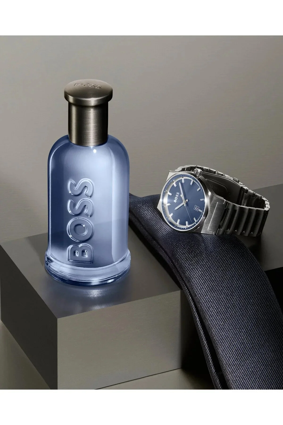 عطر سفید مردانه ادوپرفیوم هوگو بوس باتلد اینفینیت 100 میل باس برند آلمان Hugo Boss