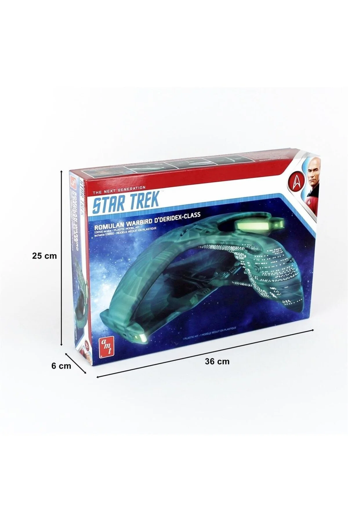 ماکت 1 3200 STAR TREK مدل فضاپیمای پلاستیکی جدا شده AMT