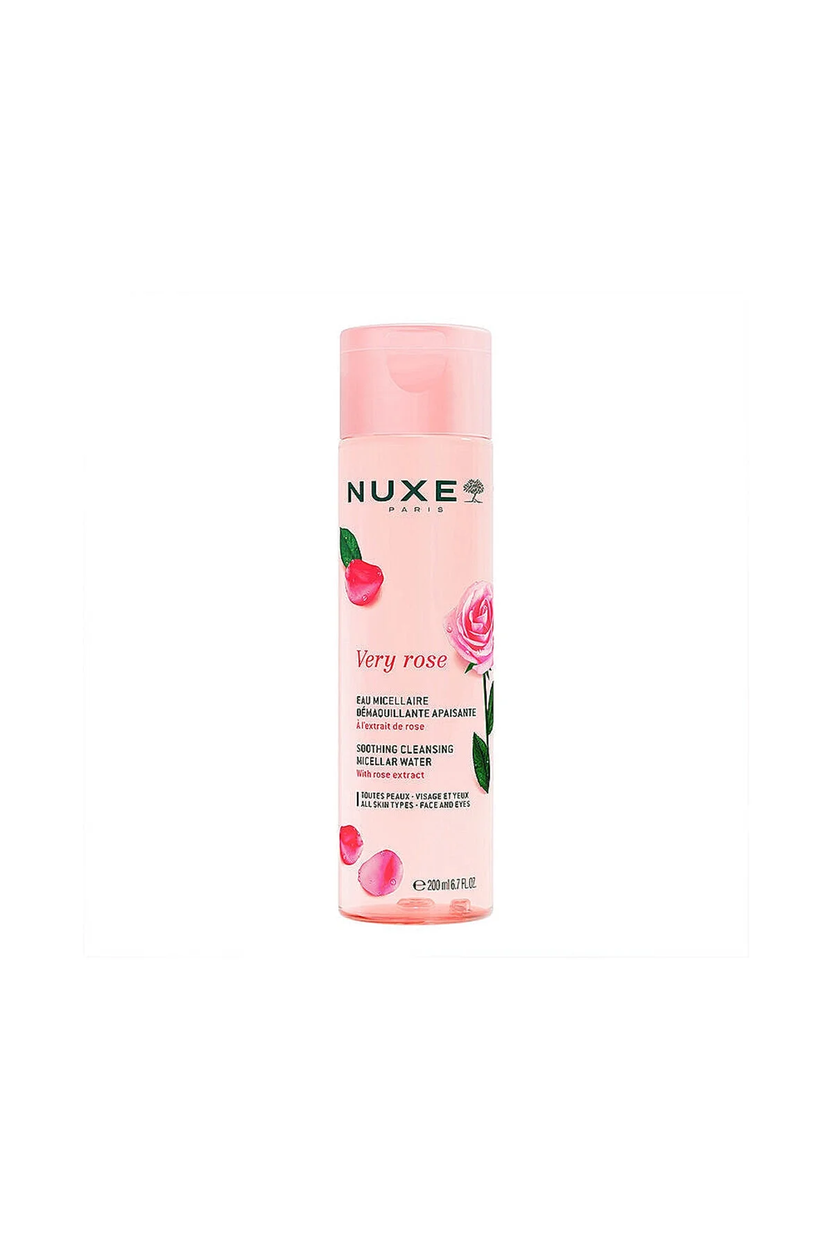 پاک کننده آرایش آب تمیز صورت بسیار رز 200 میل Nuxe