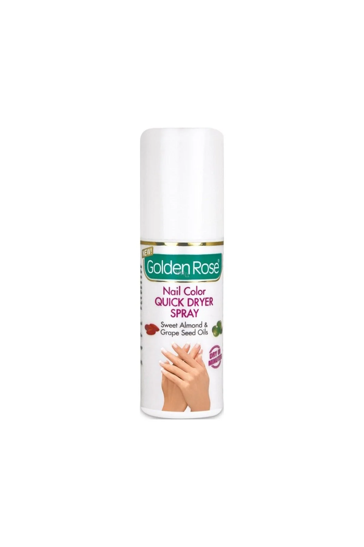 Golden Rose رنگ ناخن سریع خشک کننده اسپری اسپری اسپری اسپری
