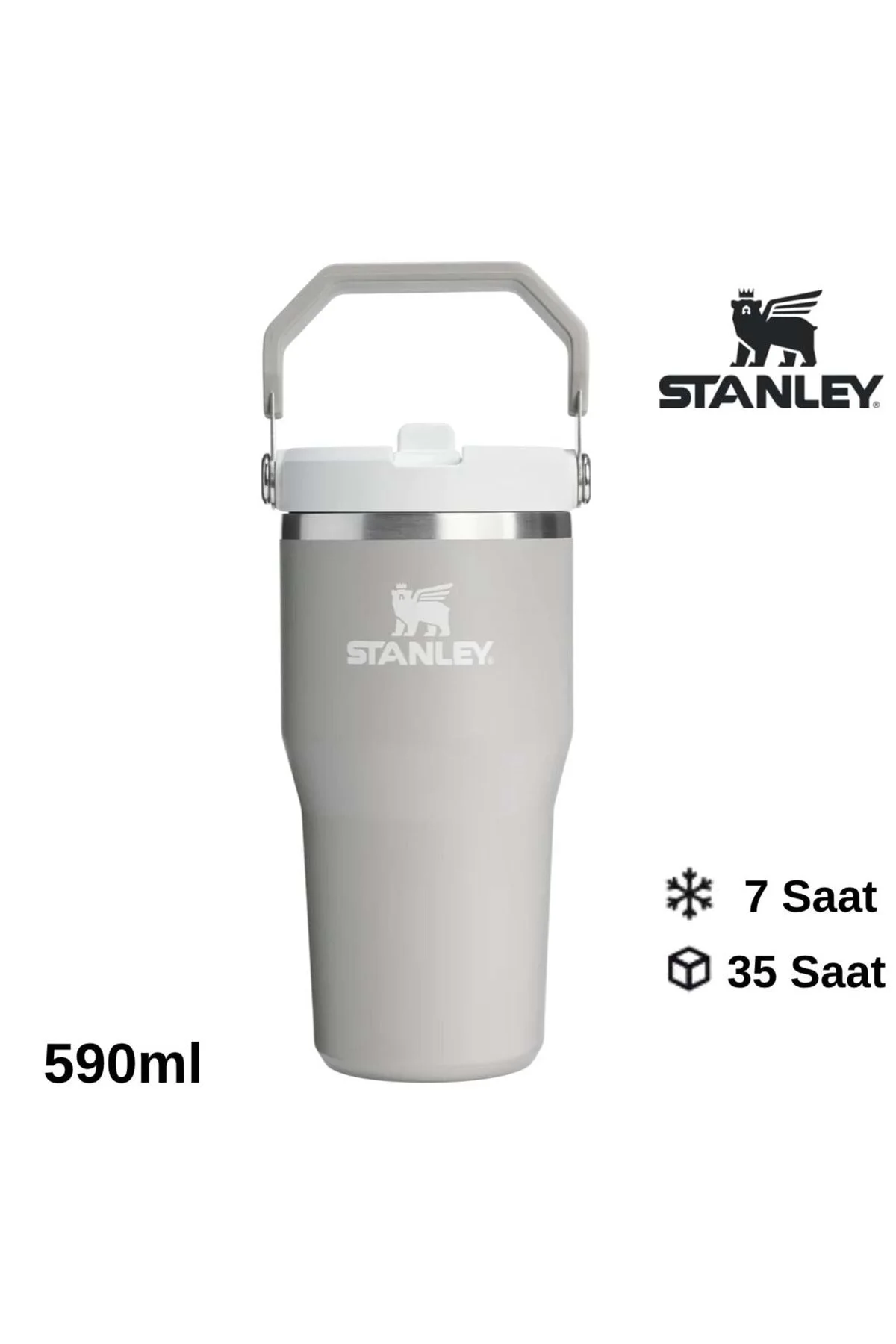 فلاسک لیوان ICEFLOW™ FLIP STRAW 2.0 0.6L 20OZ اورجینال Stanley