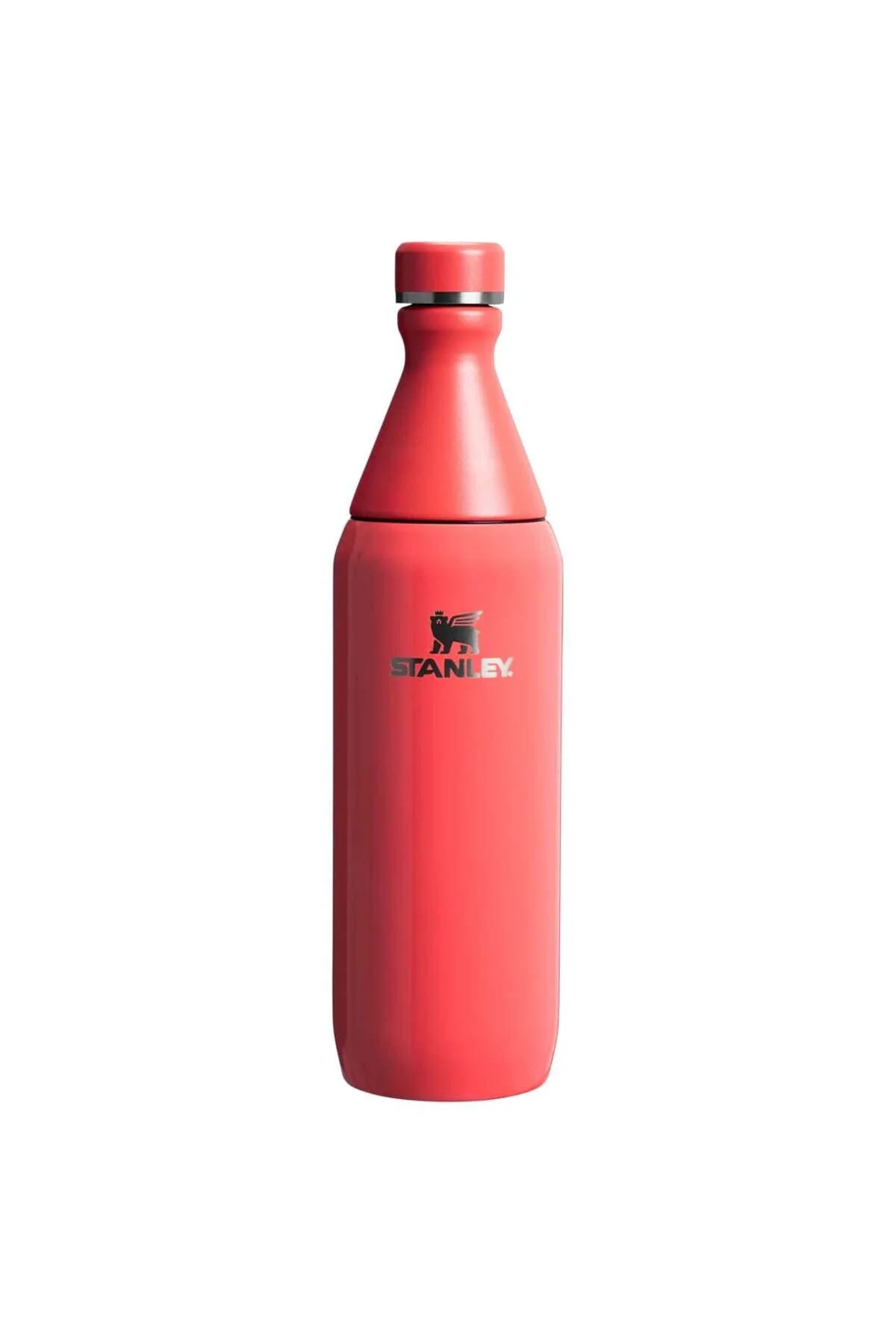 فلاسک بطری باریک تمام روز 0.6 لیتر 20 اونس HOT CORAL GLOSS اورجینال Stanley