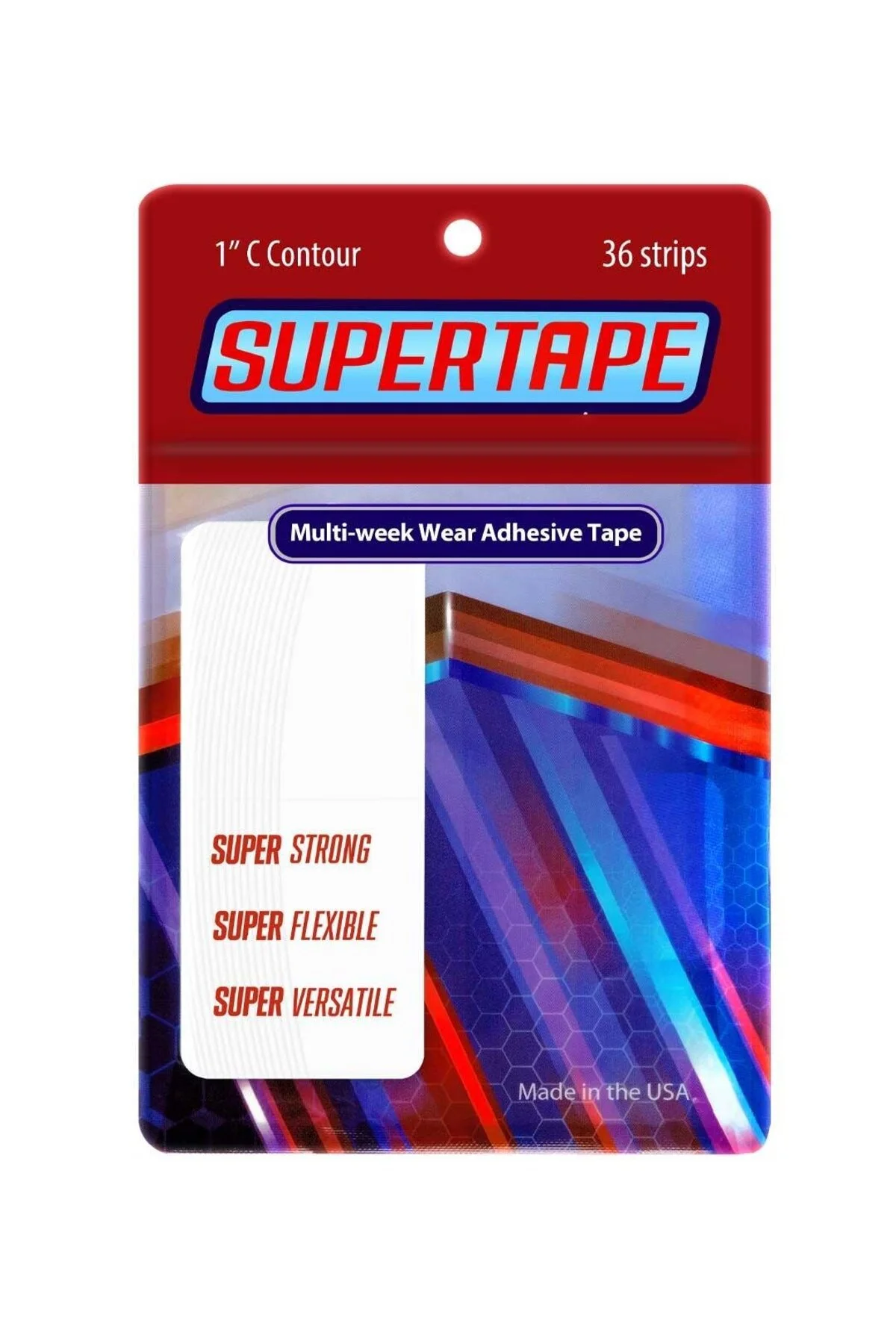 ست مراقبت مو نوار موی مصنوعی بیضی شکل 1C HALF MOON True Tape