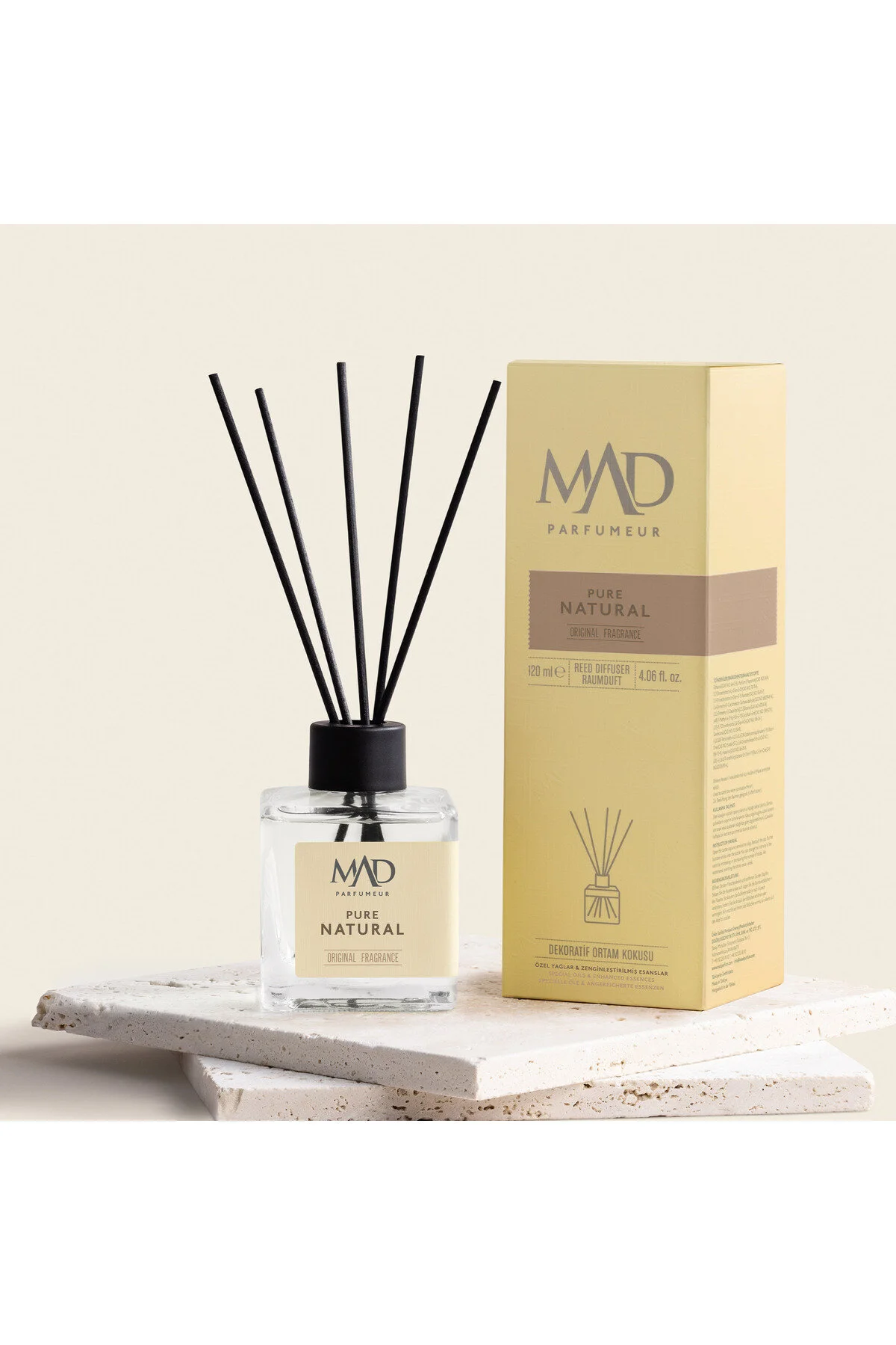خوشبوکننده اتاق دیوانه طبیعی خالص 120 میل محیط Mad Parfüm
