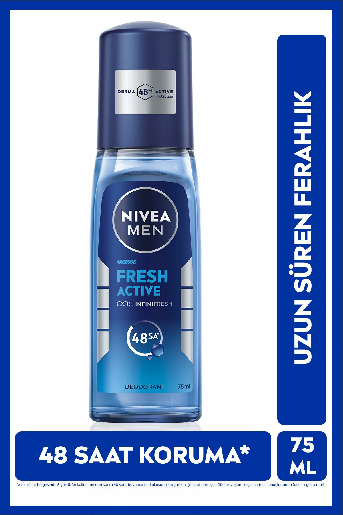 دئودورانت اسپری مردانه با رایحه تازه 75 میلی لیتر نیوآ Nivea