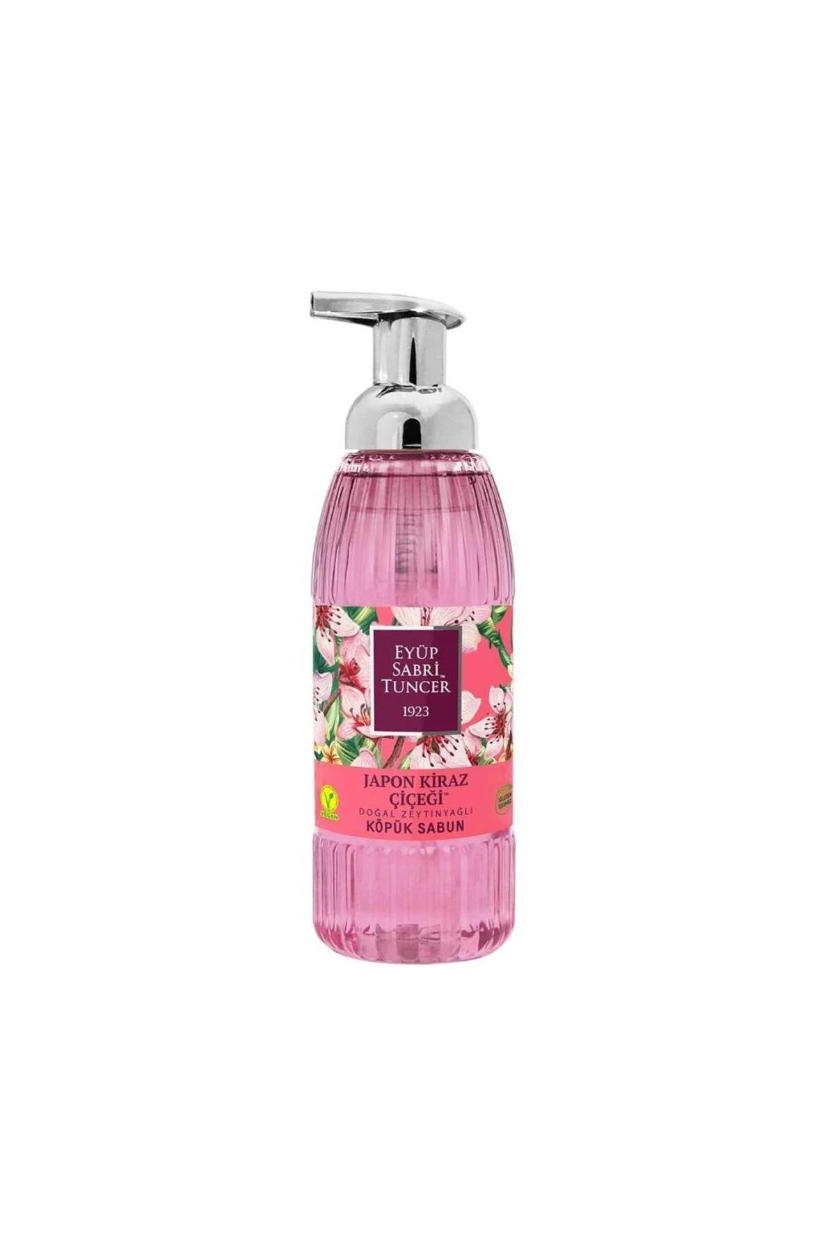 صابون مایع 500 میلی‌لیتری با رایحه گیلاس ژاپنی در بطری پت ایوب صبری تونجر Eyup Sabri Tuncer
