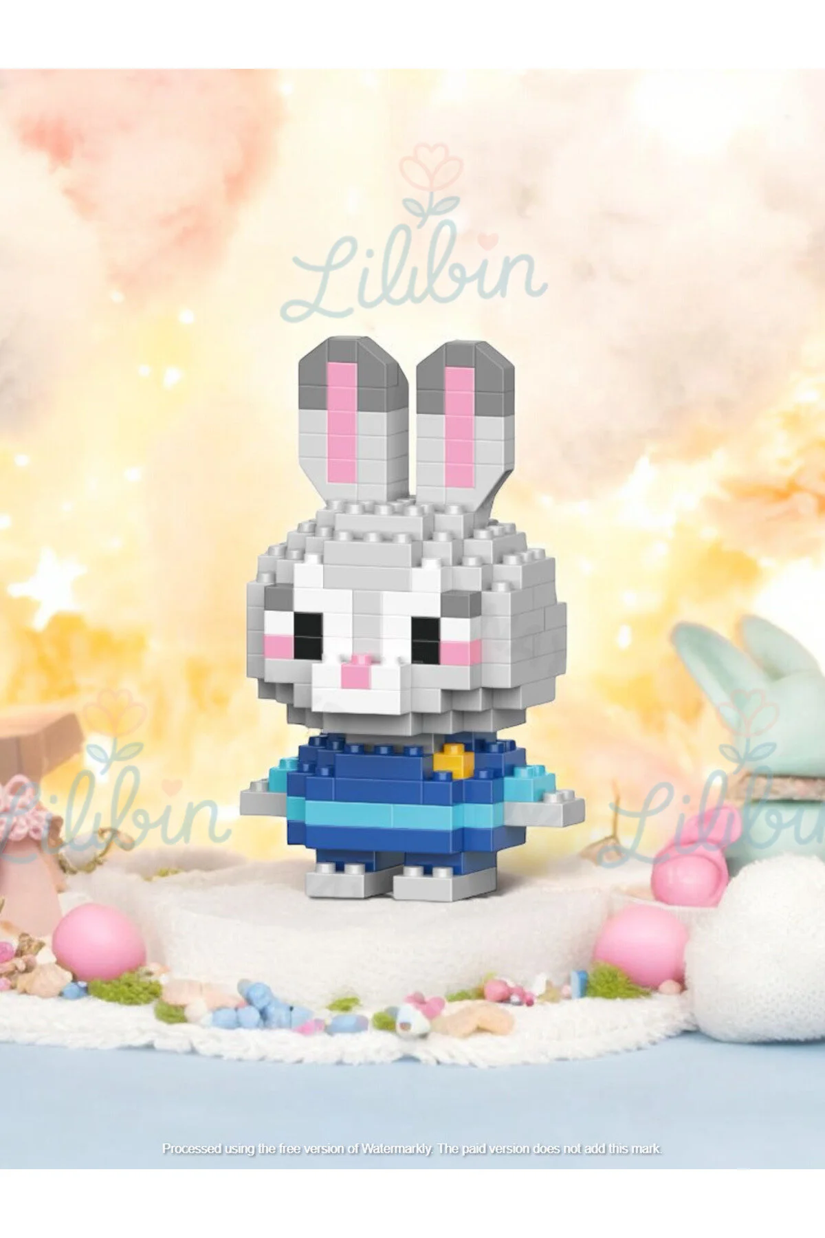 پازل سه بعدی هدیه اره منبت کاری مویی جودی Lilibin