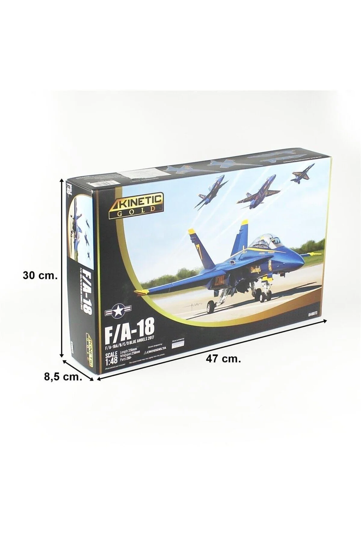 ماکت 1 48 F A 18A B C D BLUE 2017 هواپیمای جنگنده کیت مدل پلاستیکی Kinetic
