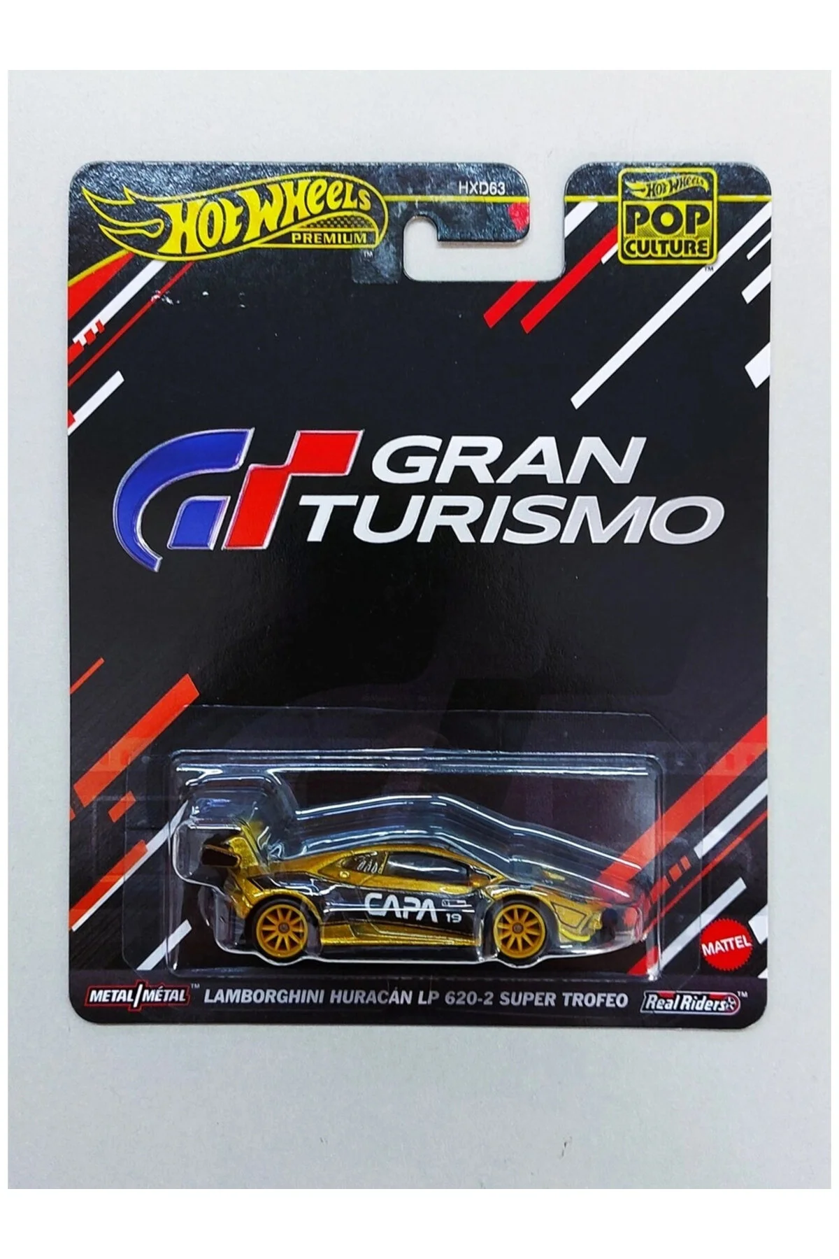 ماشین اسباب بازی لامبورگینی پریمیوم هوراکان LP 620 2 SUPER TROFEO GRAN TURISMO 2025 POP CULTURE مدل خودرو از ترکیه HOT WHEELS