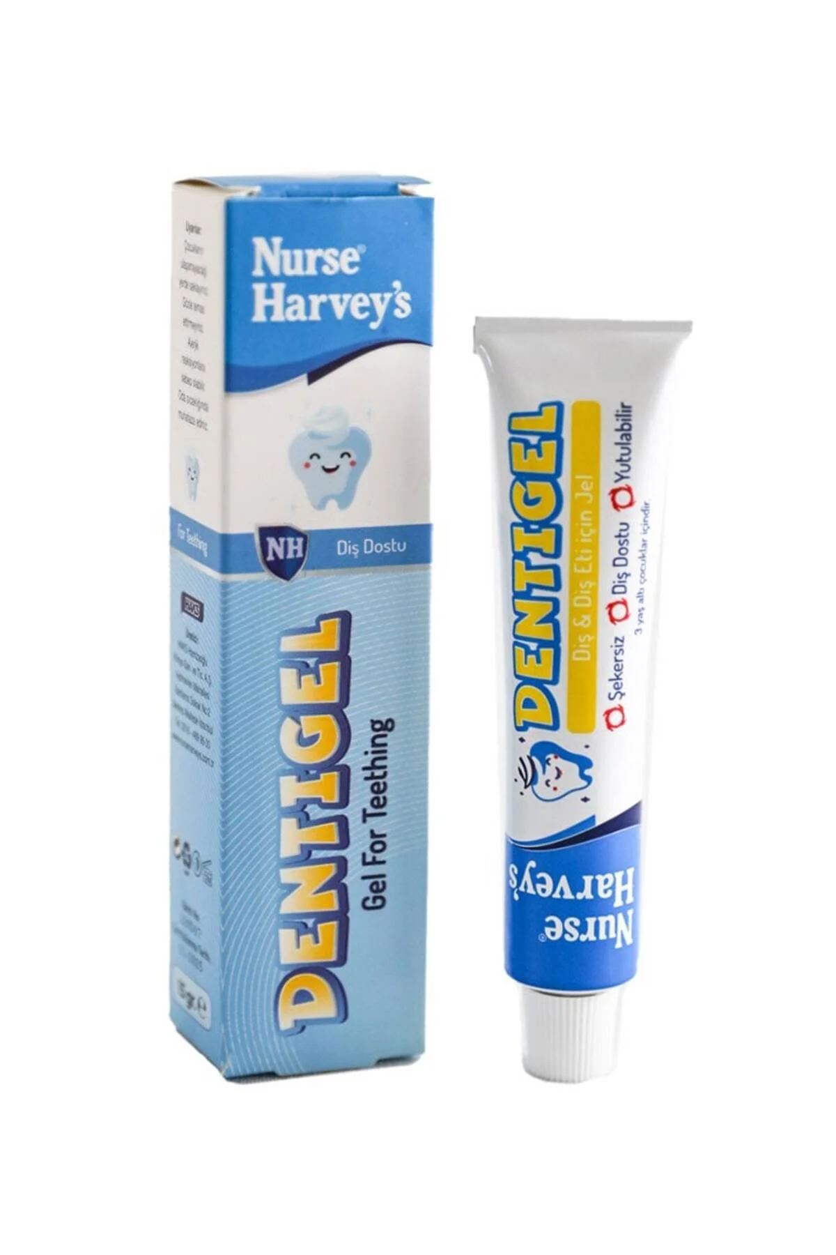 محصولات سفیدکننده دندان ژل DENTIGEL اورجینال Nurse Harvey's