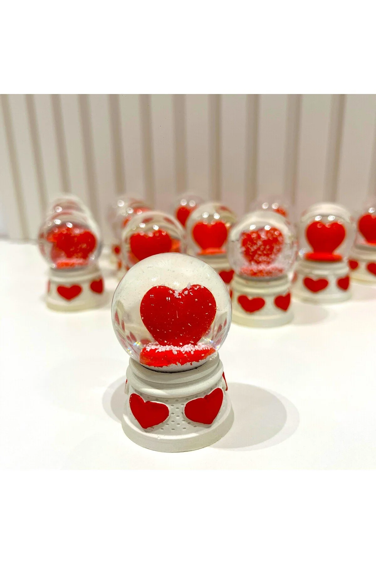 گوی برفی SNOW GLOBE با اندازه کوچک قلب TKY0389 از ترکیه Taşmeran