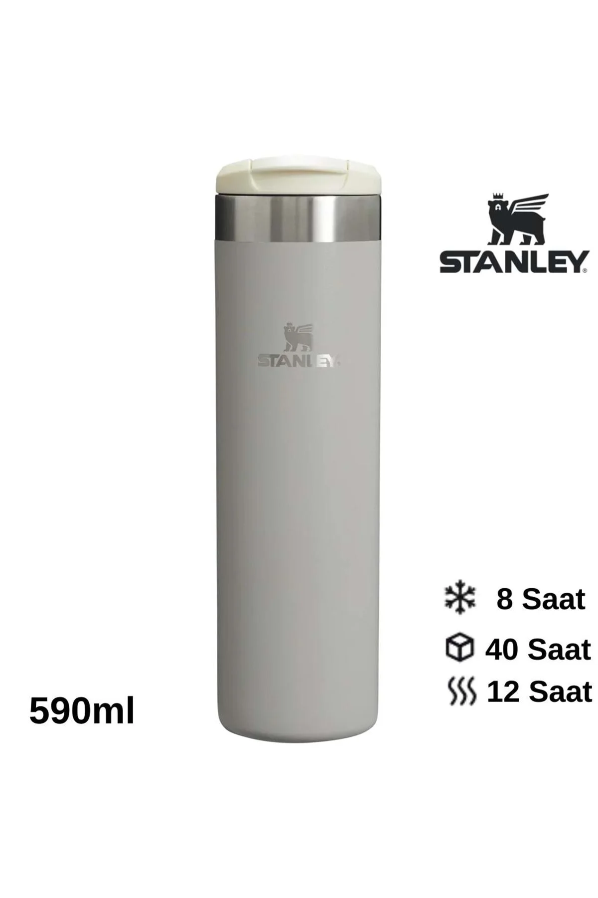 فلاسک قمقمه AEROLIGHT TRANSIT 0.6 L خاکستری اورجینال Stanley