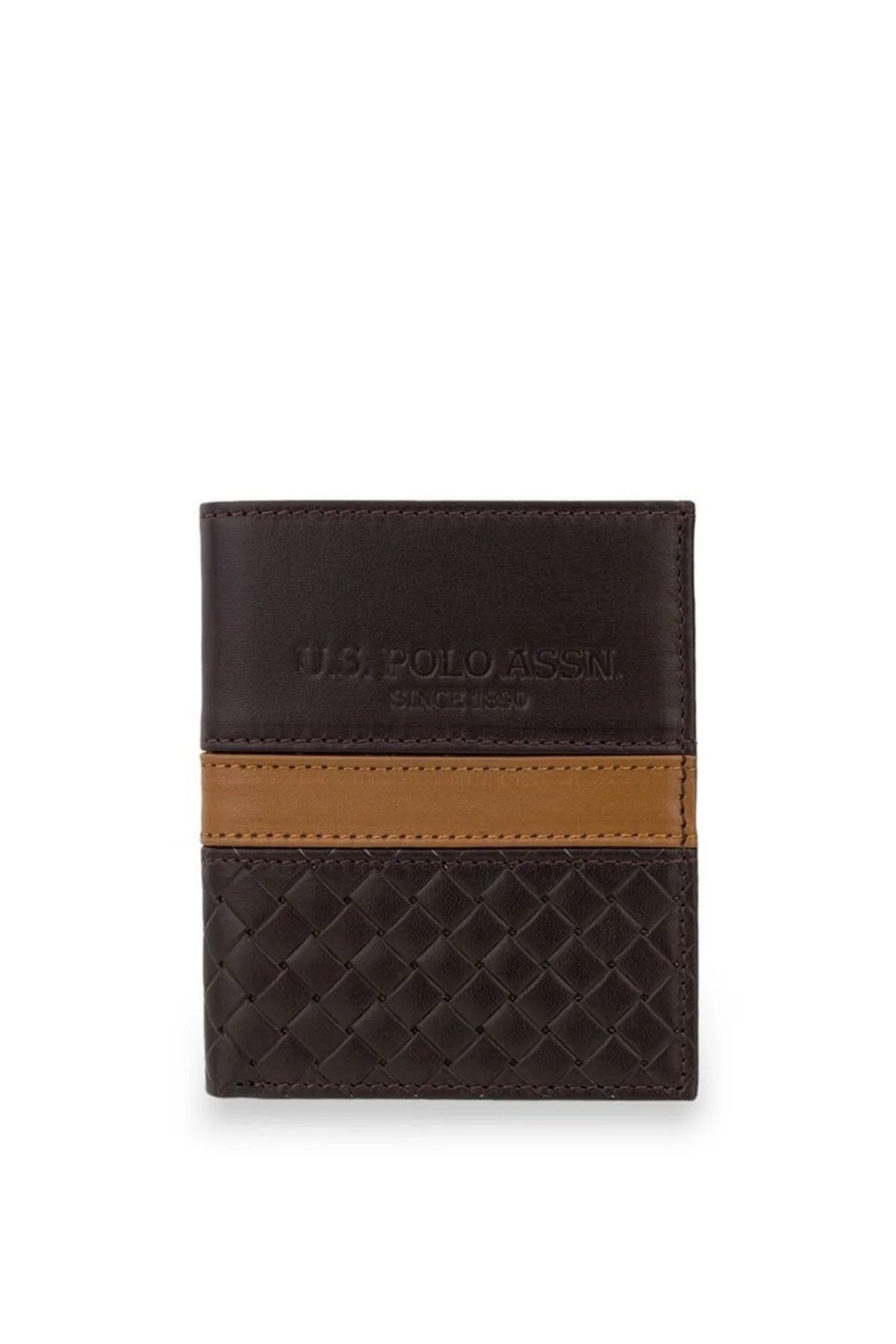 کیف پول مردانه قهوه‌ ای U.S. Polo Assn.
