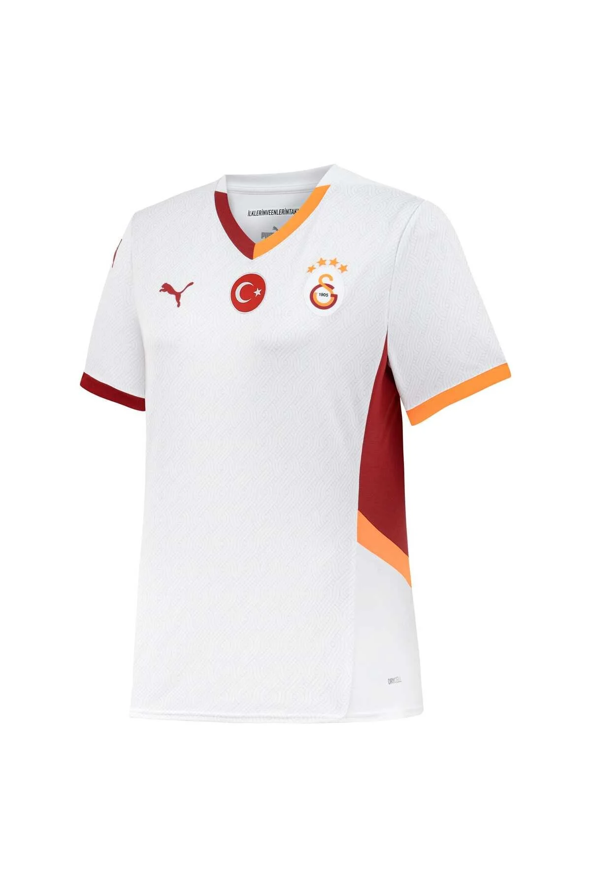پیراهن فوتبال سفید زنانه GSK AWAY JRSY W WO S Galatasaray