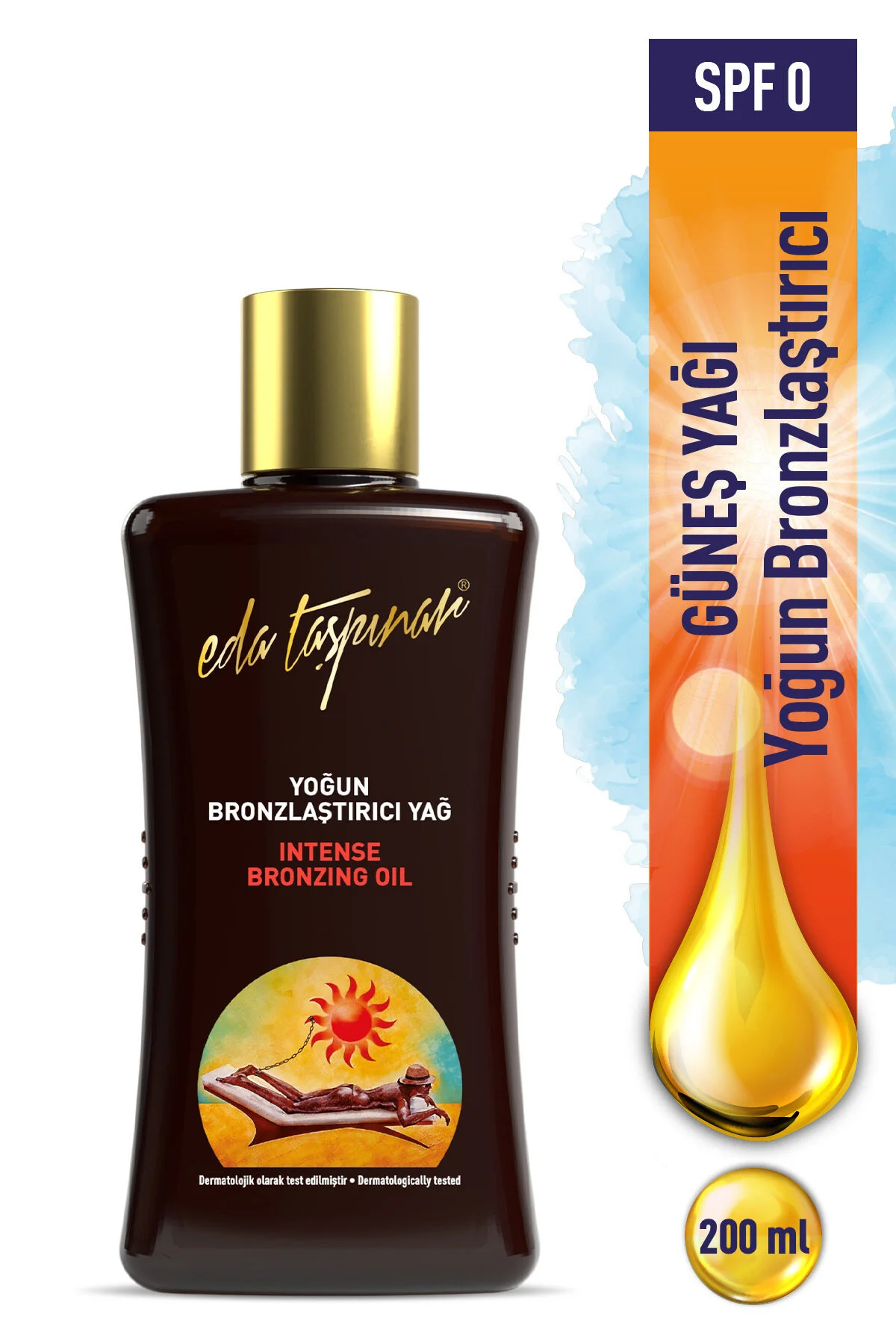 Eda Taşpınar روغن برنزه‌ای تقویت‌کننده 200 میلی لیتر