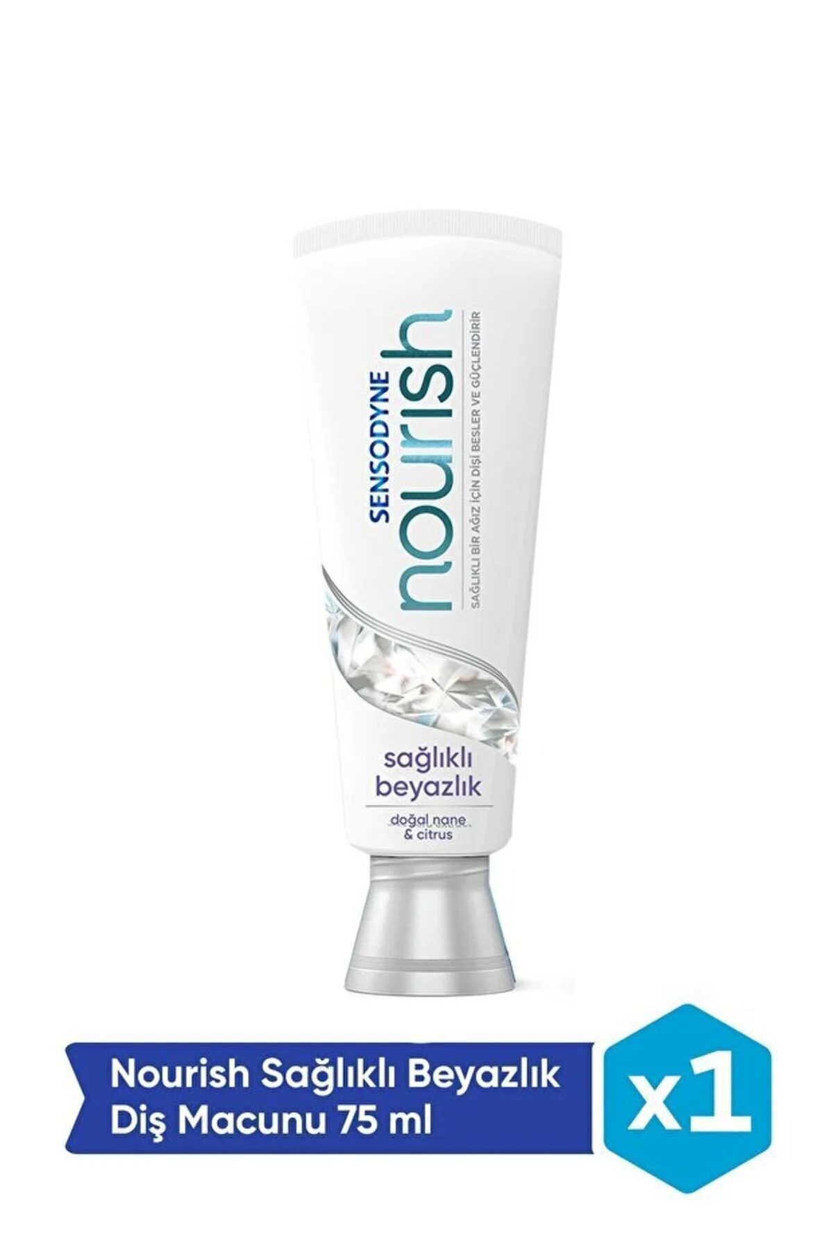 خمیر دندان سفیدکننده Nourish 75 میلی لیتر با فرمولاسیون خاص سنسوداین Sensodyne