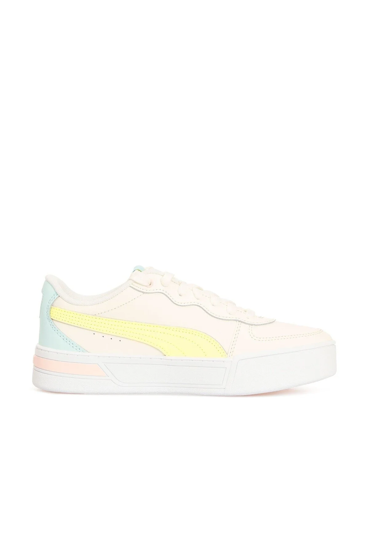 اسنیکر زنانه SKYE PINK YELLOW BORES کفش 374764 09 پوما Puma