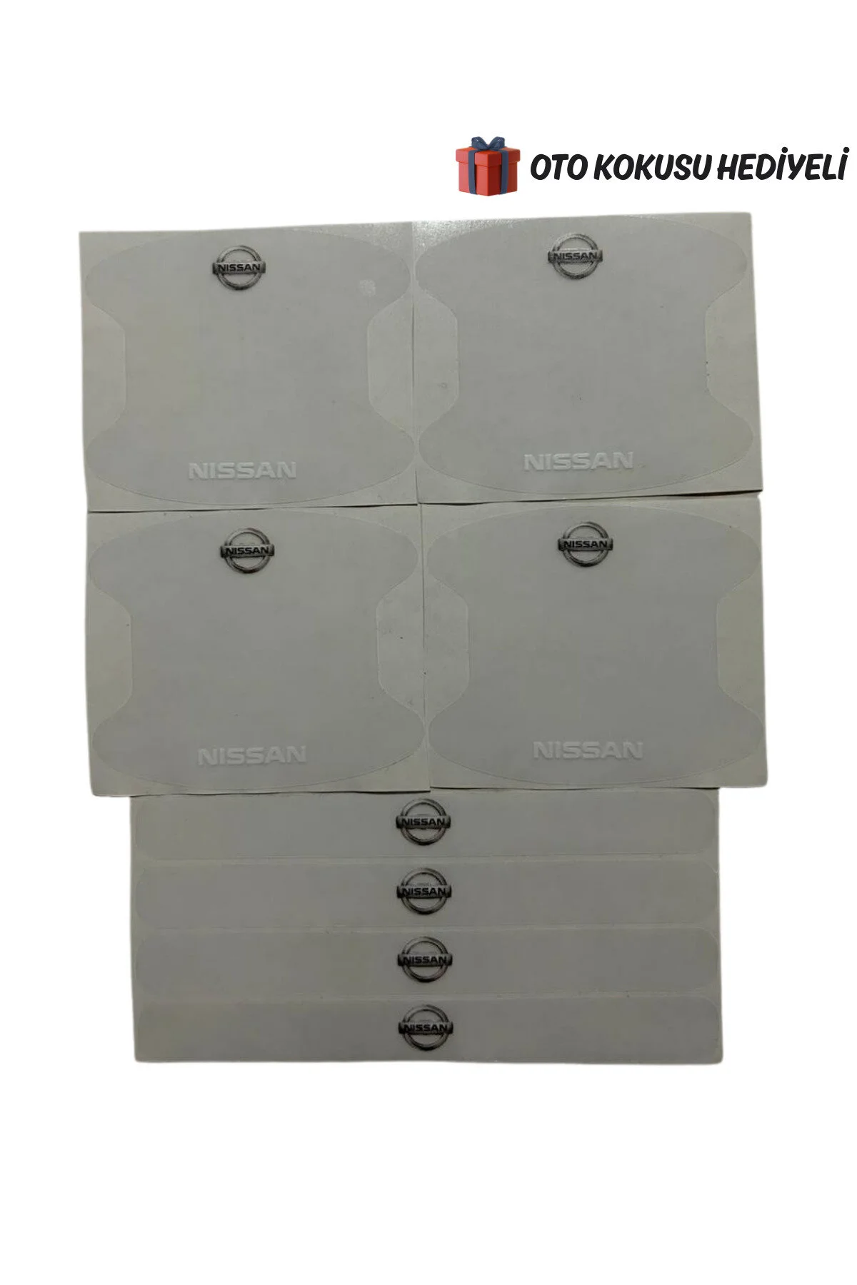 محافظ کاپوت دستگیره آرم NISSAN BRAND AUTO DOOR SCRATEED BEADIVE PROPEGIVE 8 SET Autowise