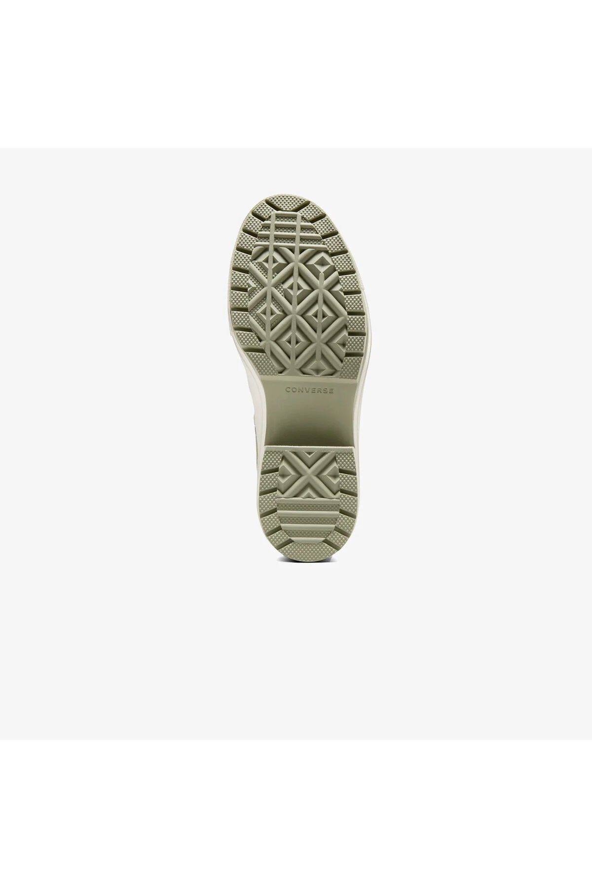 کفش چرمی کانورس مدل Chuck 70 De Luxe Heel – سبز زیتونی پلتفرم شیک