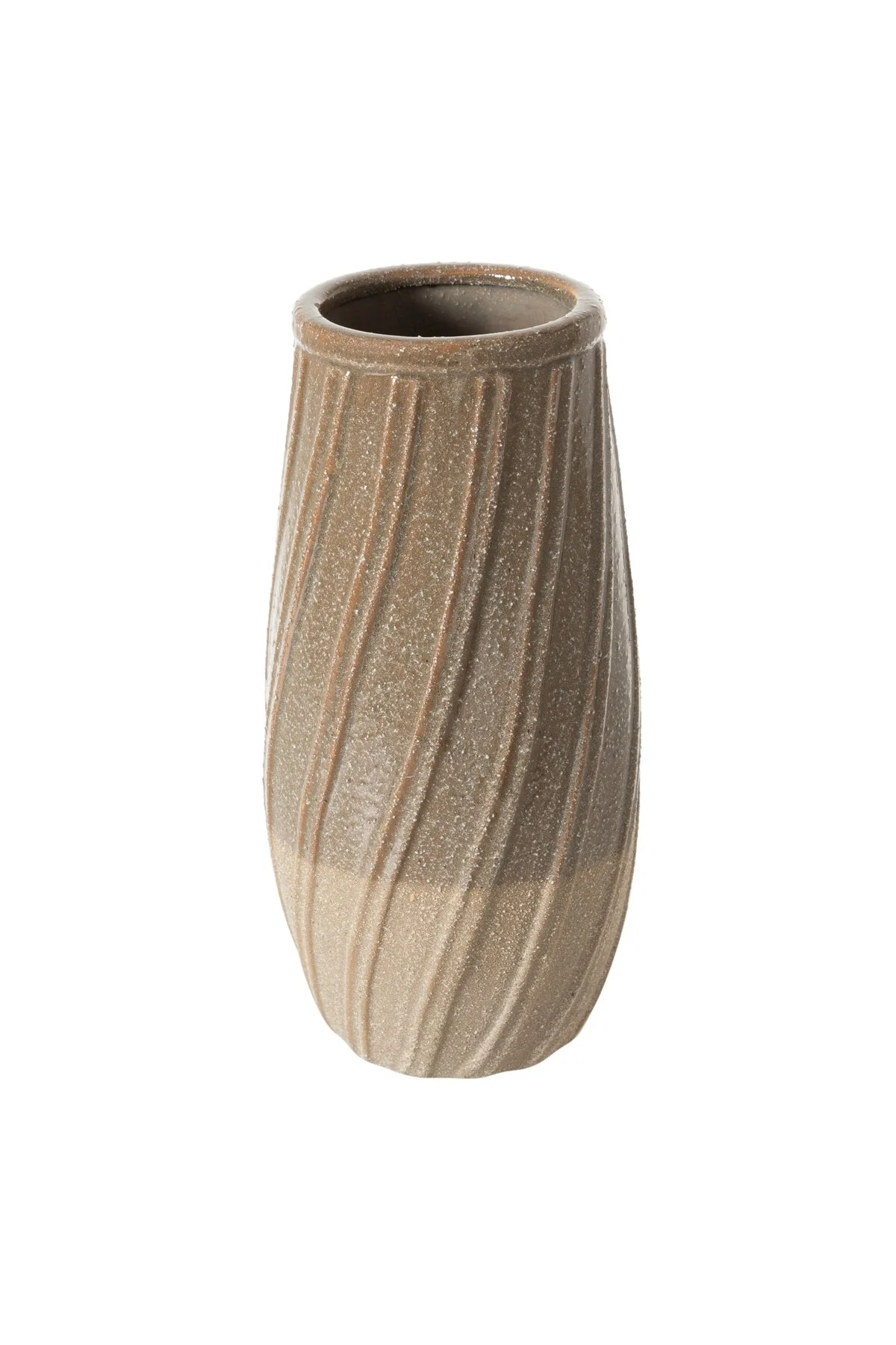 گلدان سرامیکی مارون 16X32CM اورجینال Mudo Concept