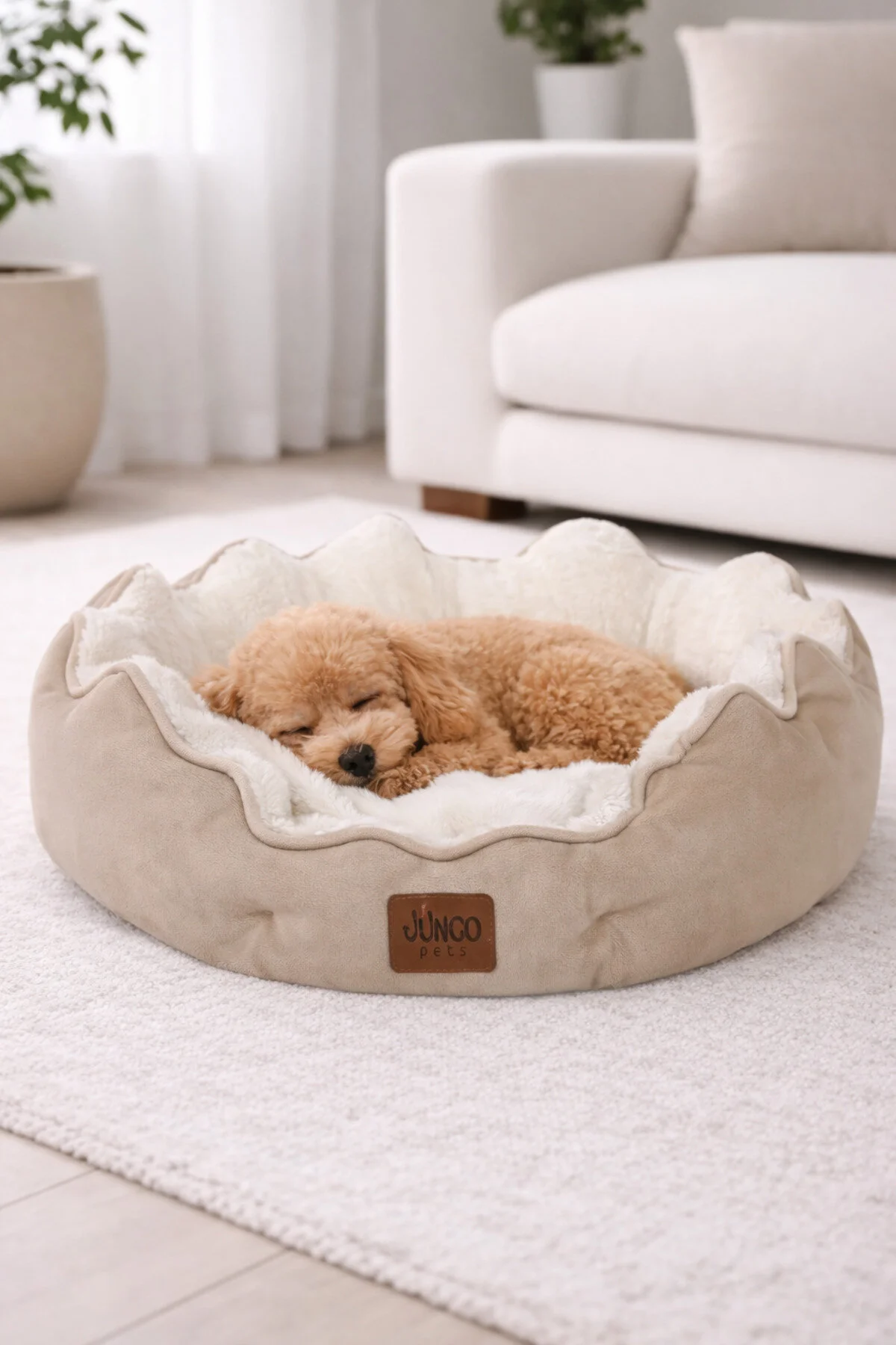 تخت گربه و سگ نود جای خواب Elsa با کیفیت بالا راحت  Jungolica Pet Products