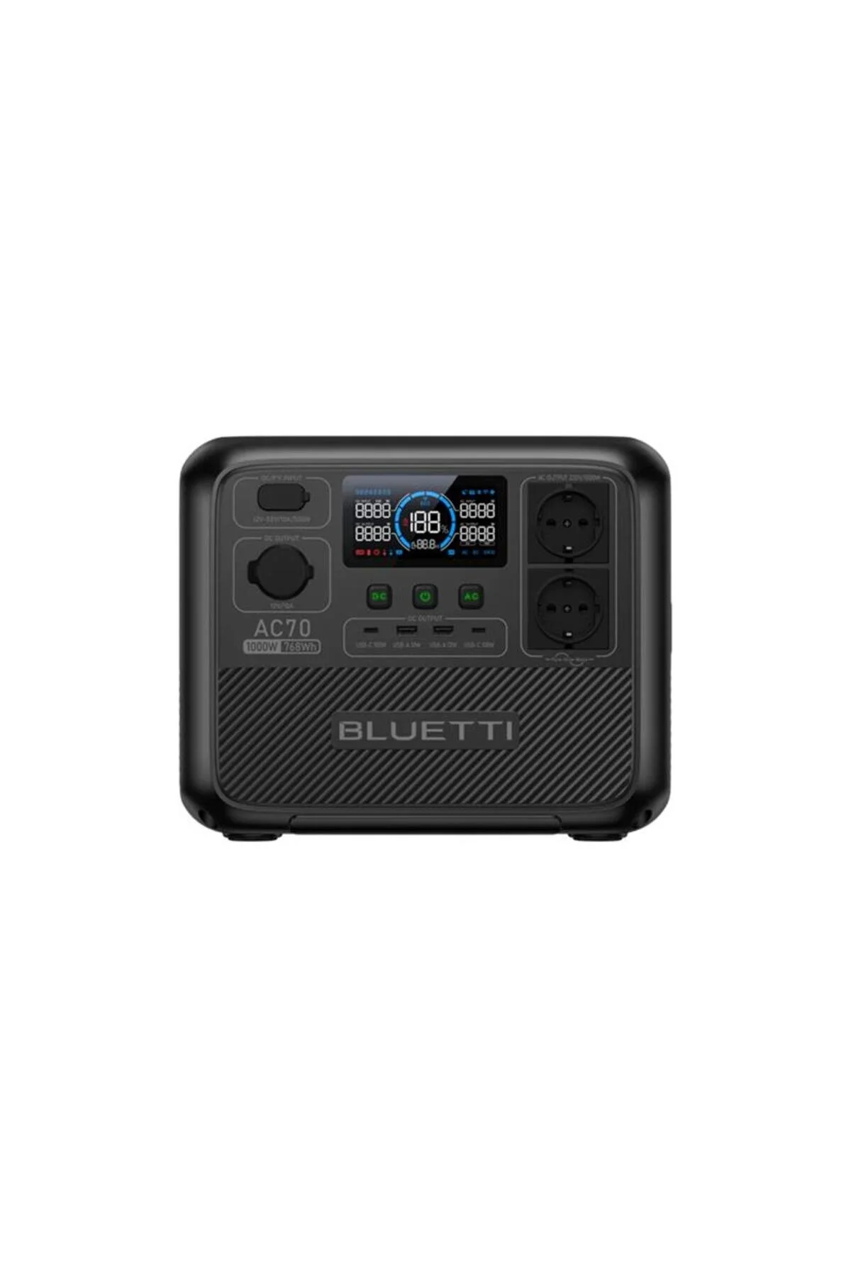 منبع تغذیه و UPS ایستگاه برق قابل حمل BLUETTI AC70P 1000W 768WH AyrStore
