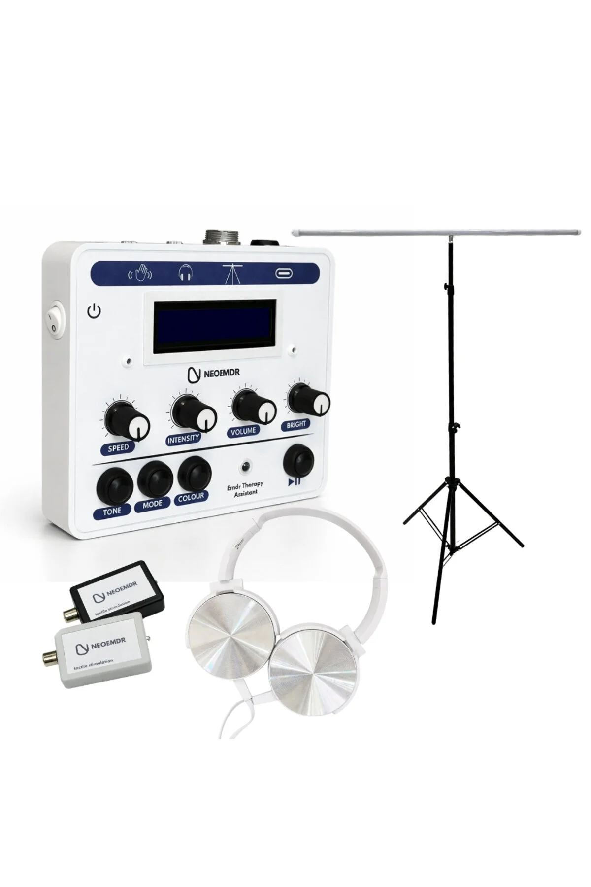 لوازم روباتیک AURA SET AUDIO TACTIC STIMULATION DEVICE EMDR تراپی از ترکیه NEOEMDR