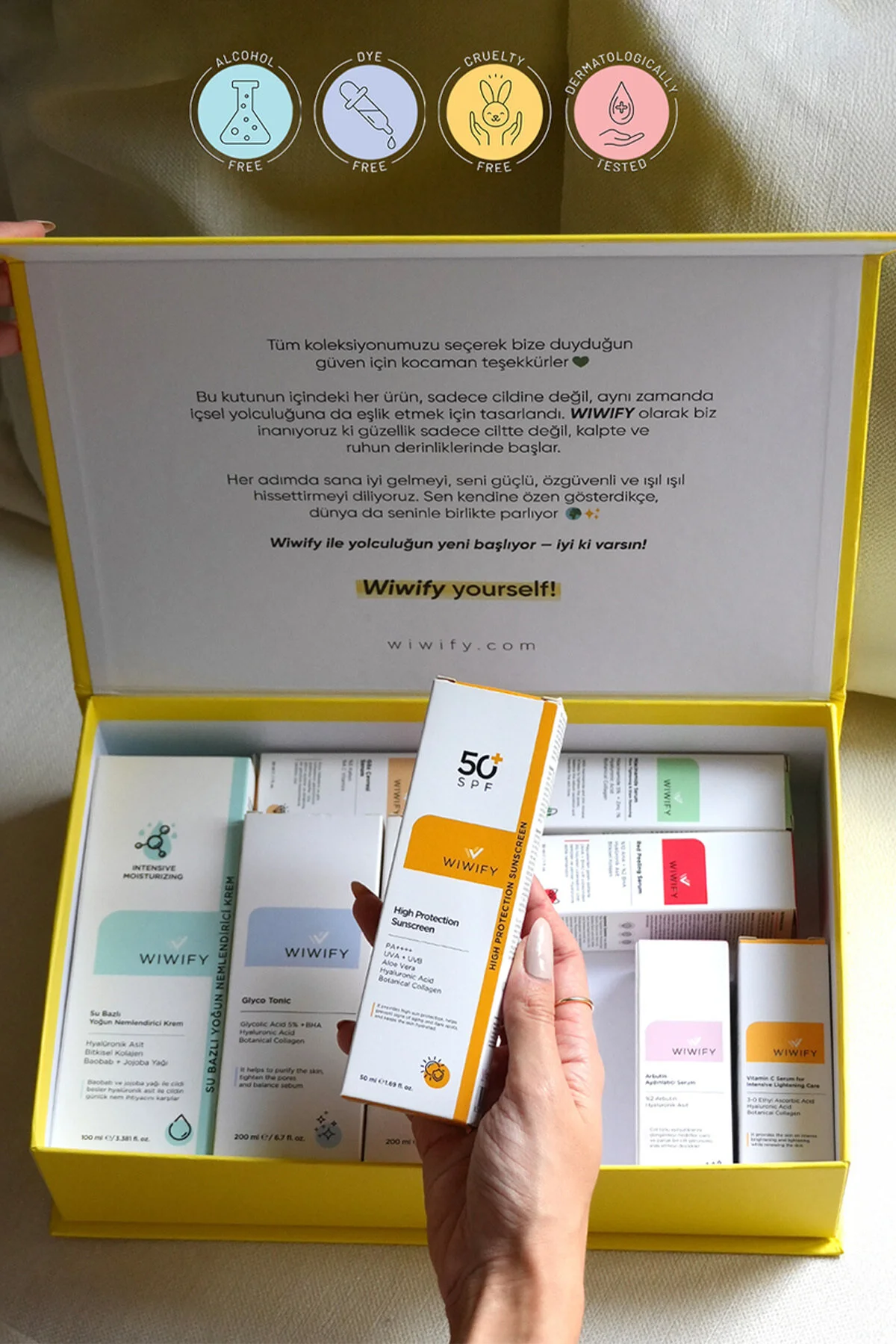 WIWIFY مجموعه ویژه مراقبت از پوست